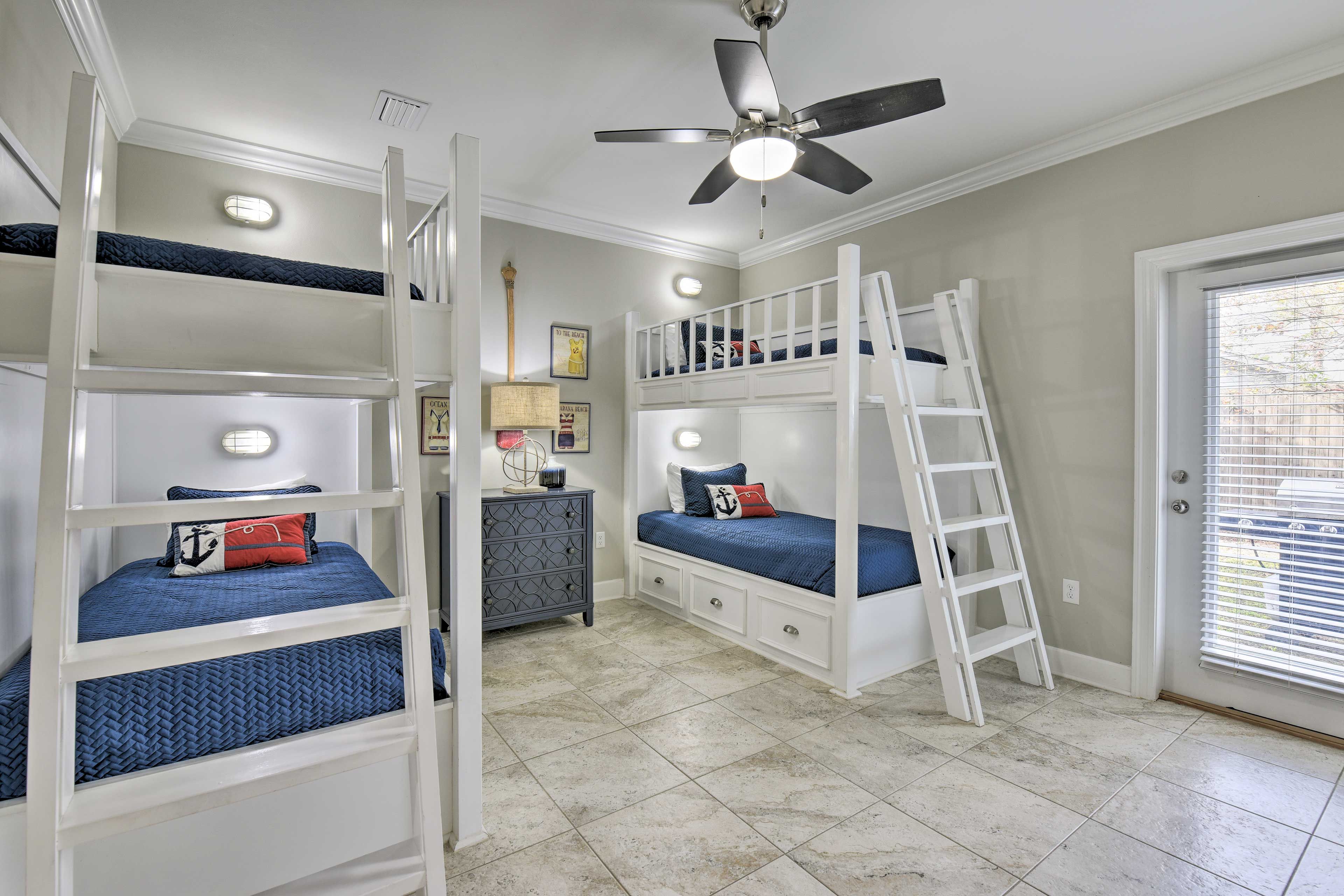 Bedroom 4 | 2 Twin Bunk Beds | 1st Floor