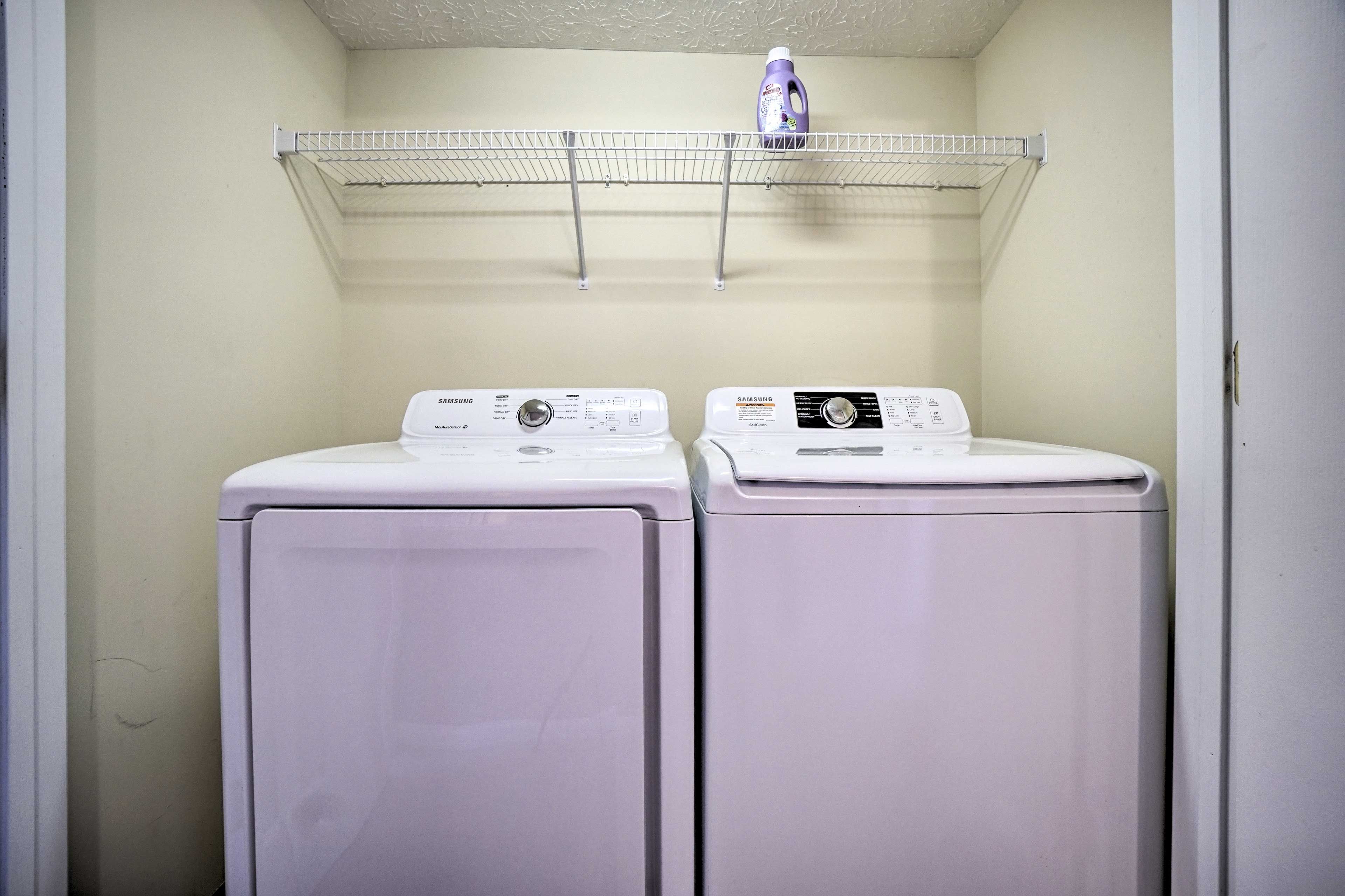 Laundry Area | Linens Provided