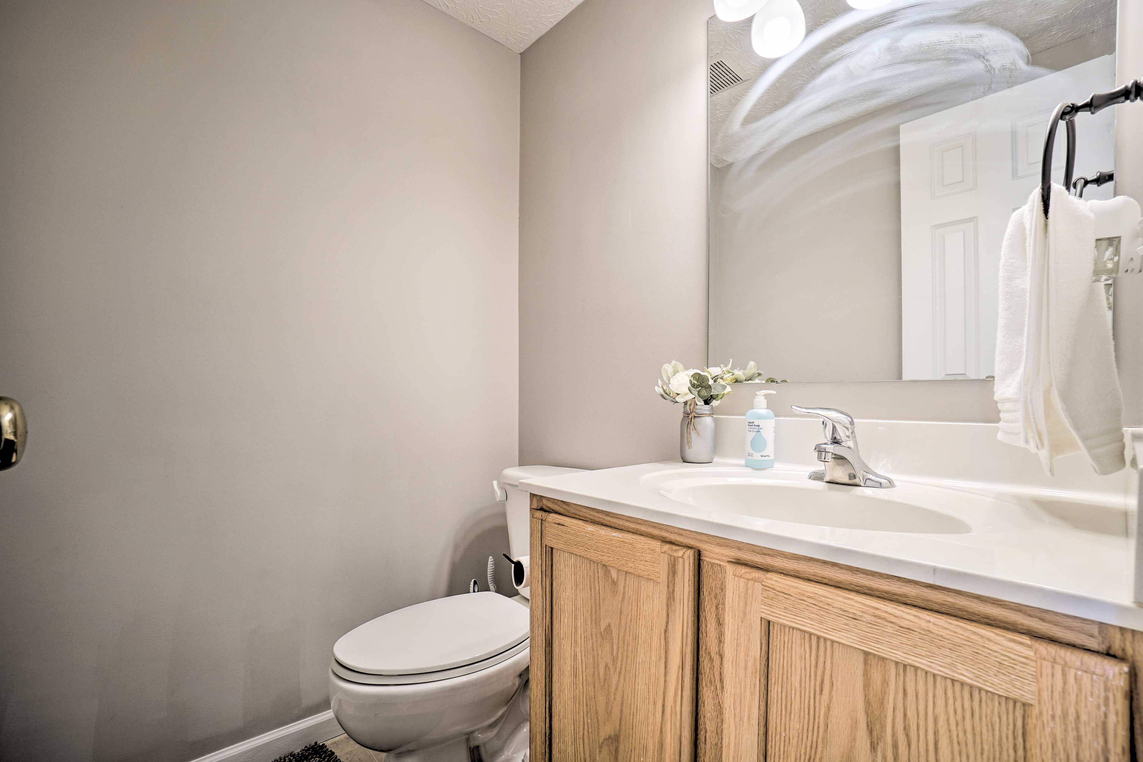 Half Bathroom | Complimentary Toiletries