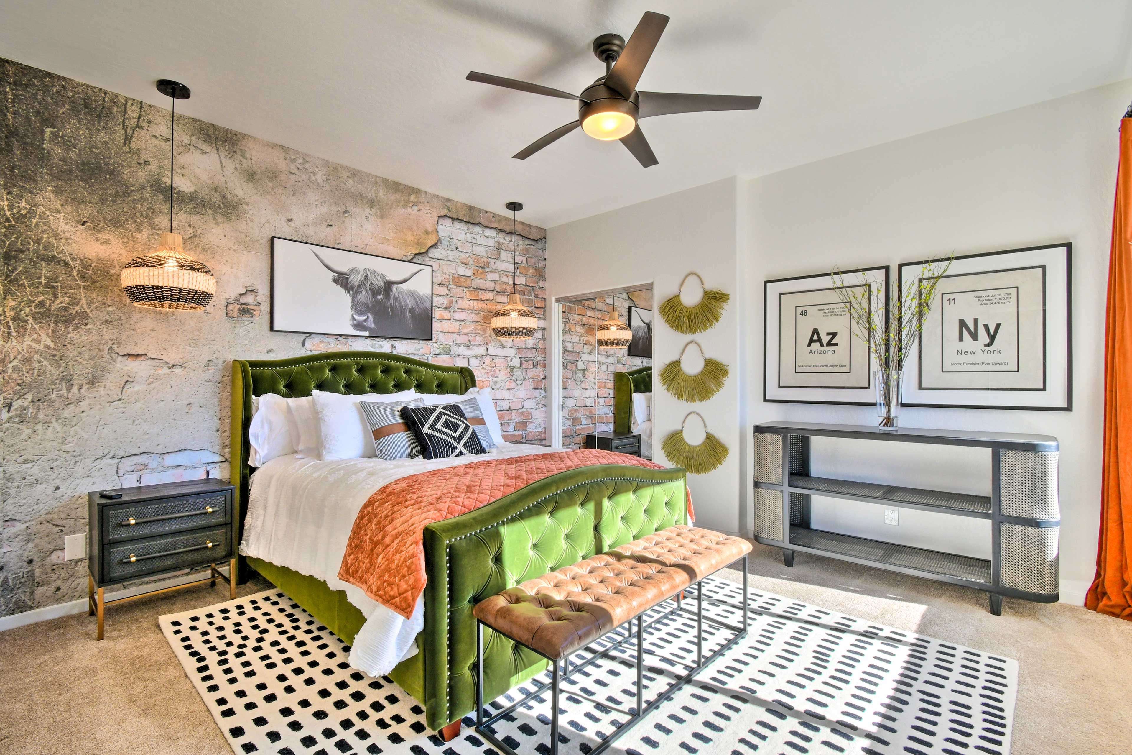 Bedroom 4 | King Bed | Lower Level | Stairs Required