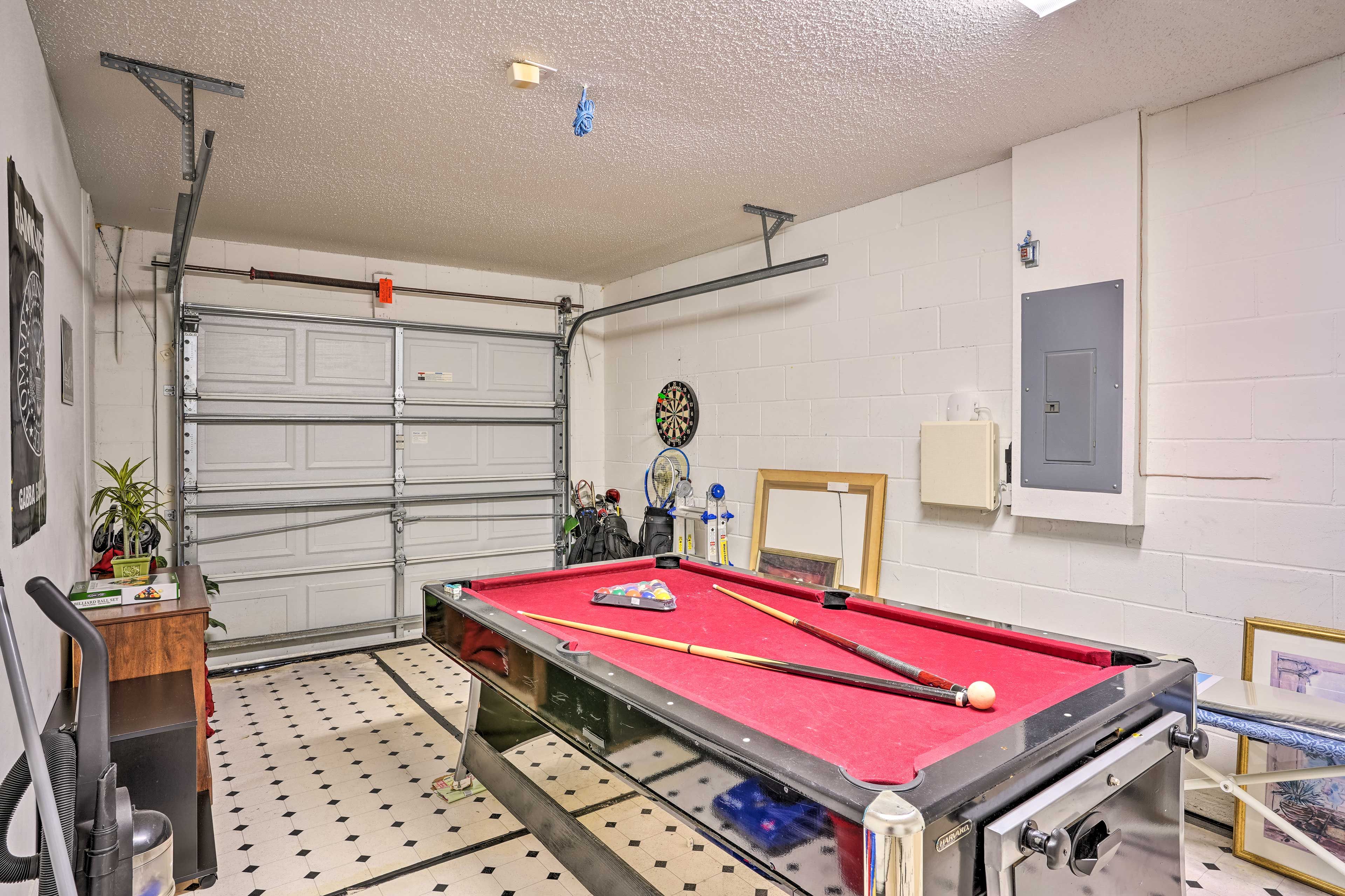 Garage Game Room