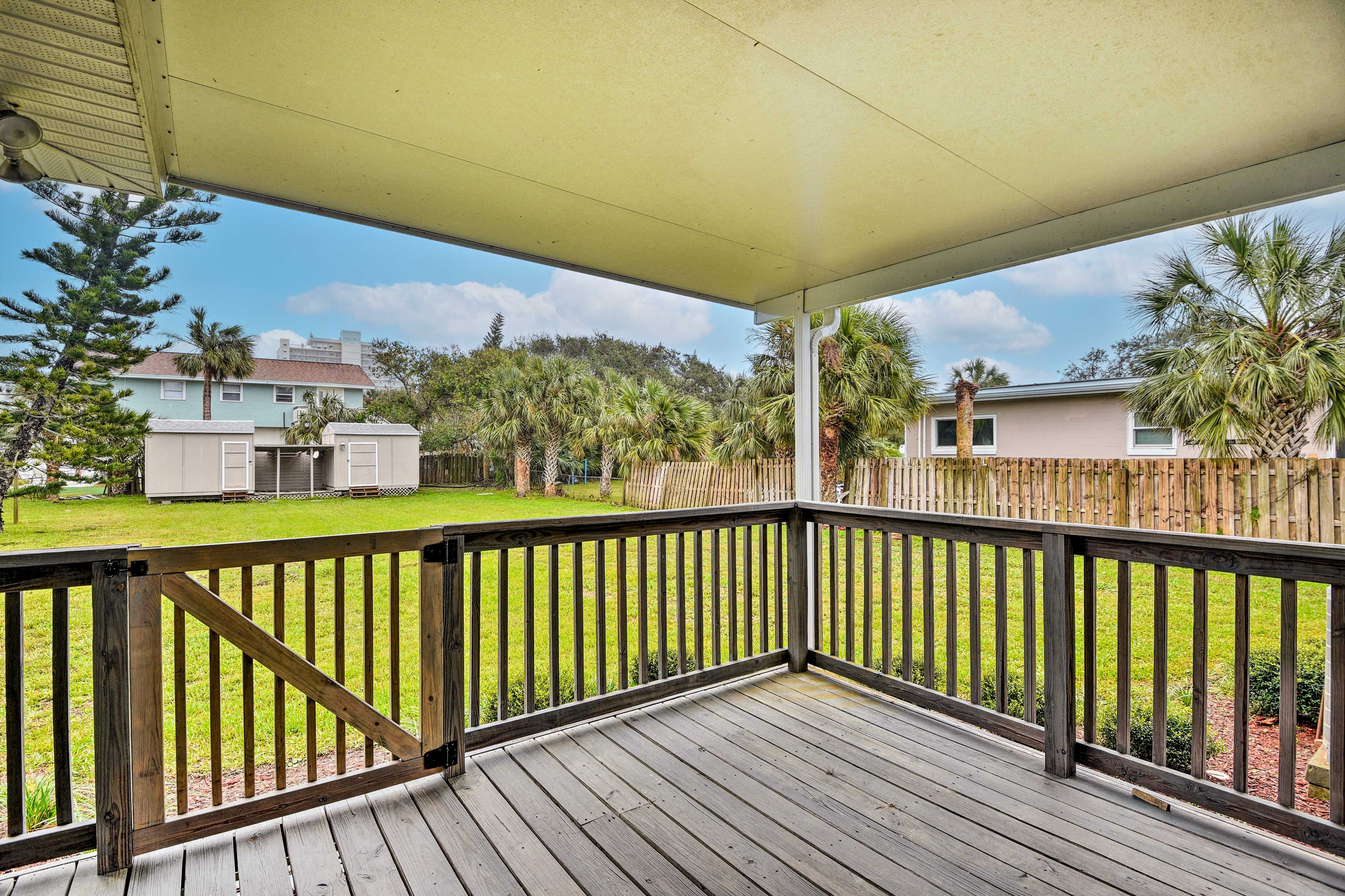 Private Deck | Fenced-in Yard