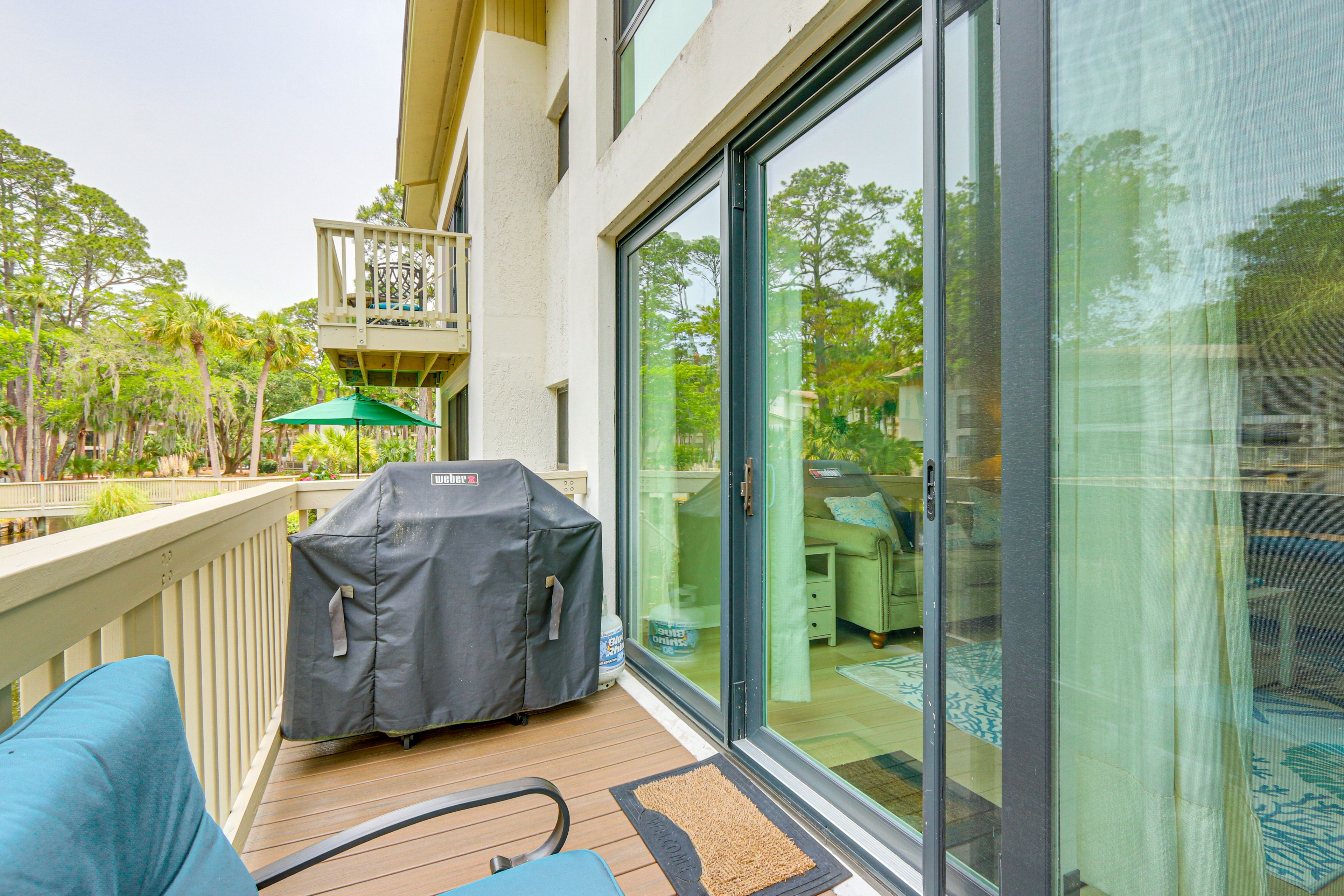 Furnished Balcony | Water Views