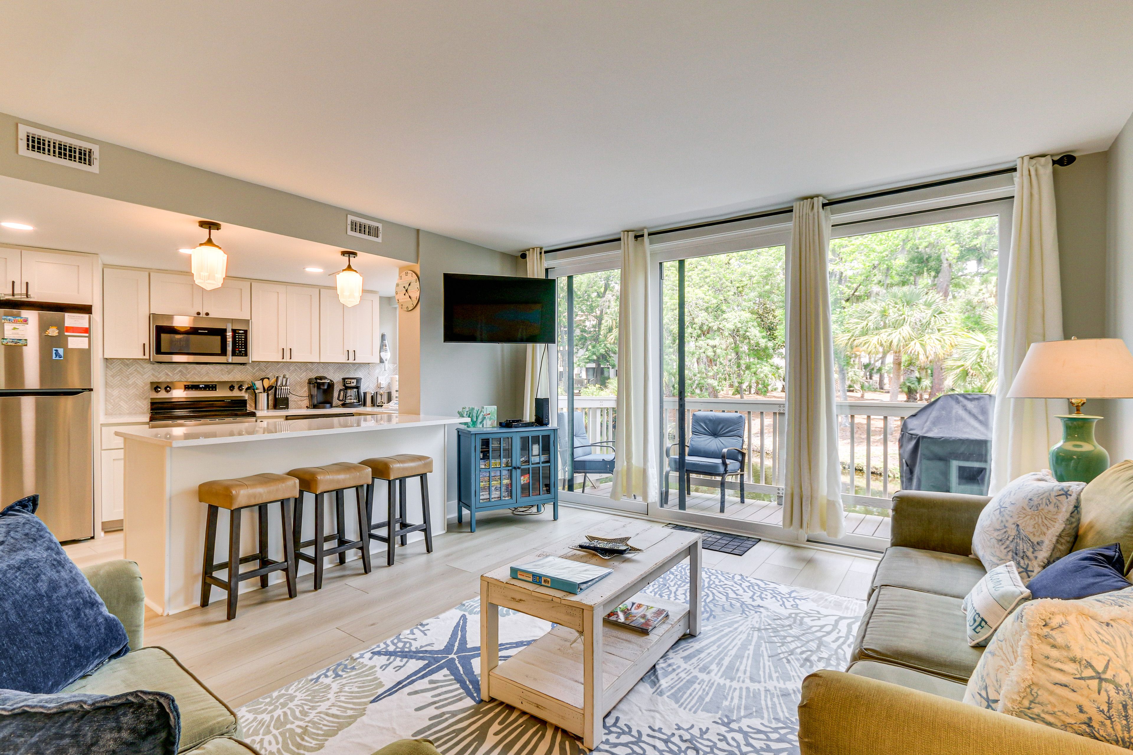 Hilton Head Island Vacation Rental | 2BR | 2BA | Stairs Required | 1,100 Sq Ft