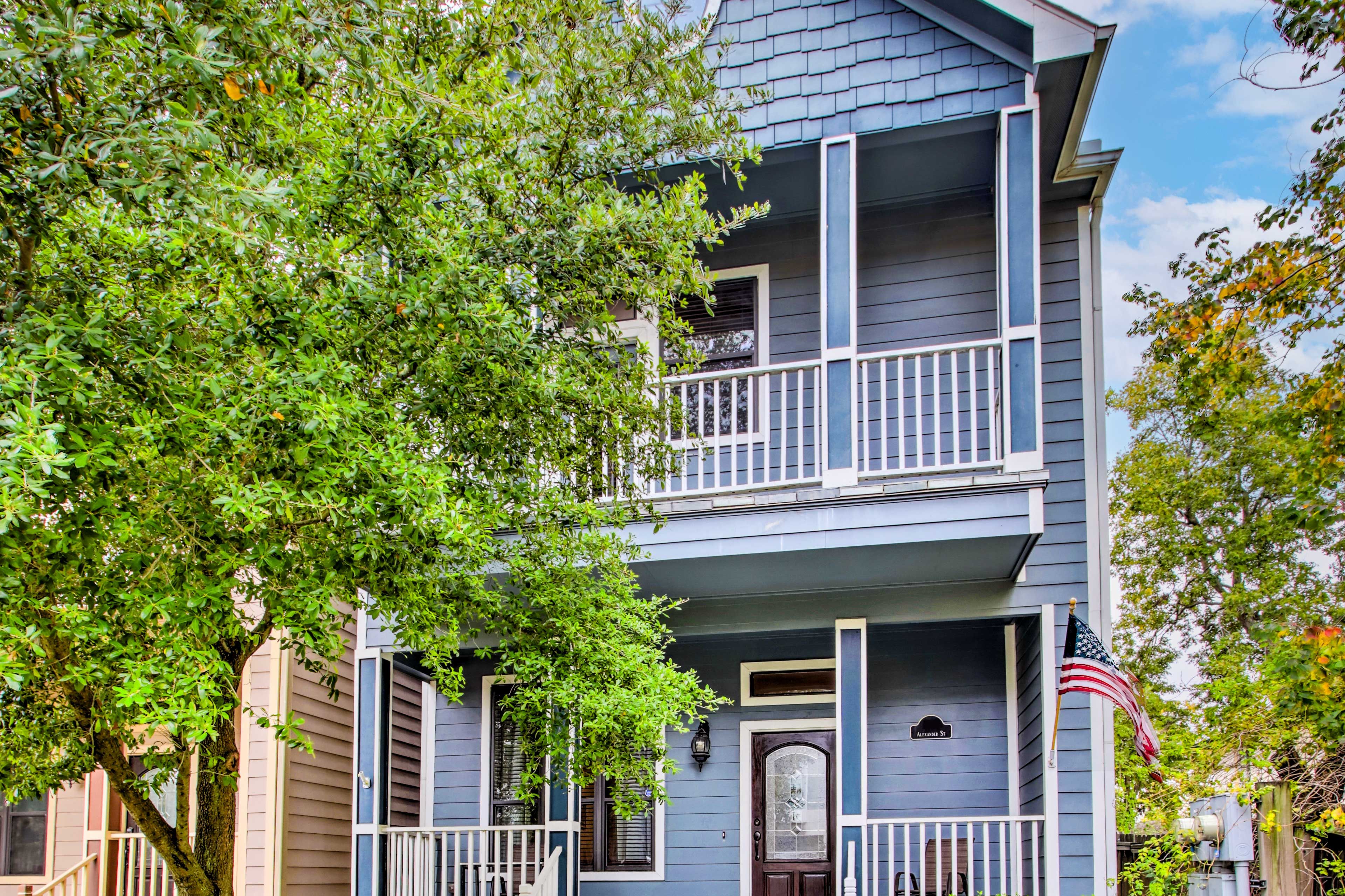 Front Exterior | Private Balcony