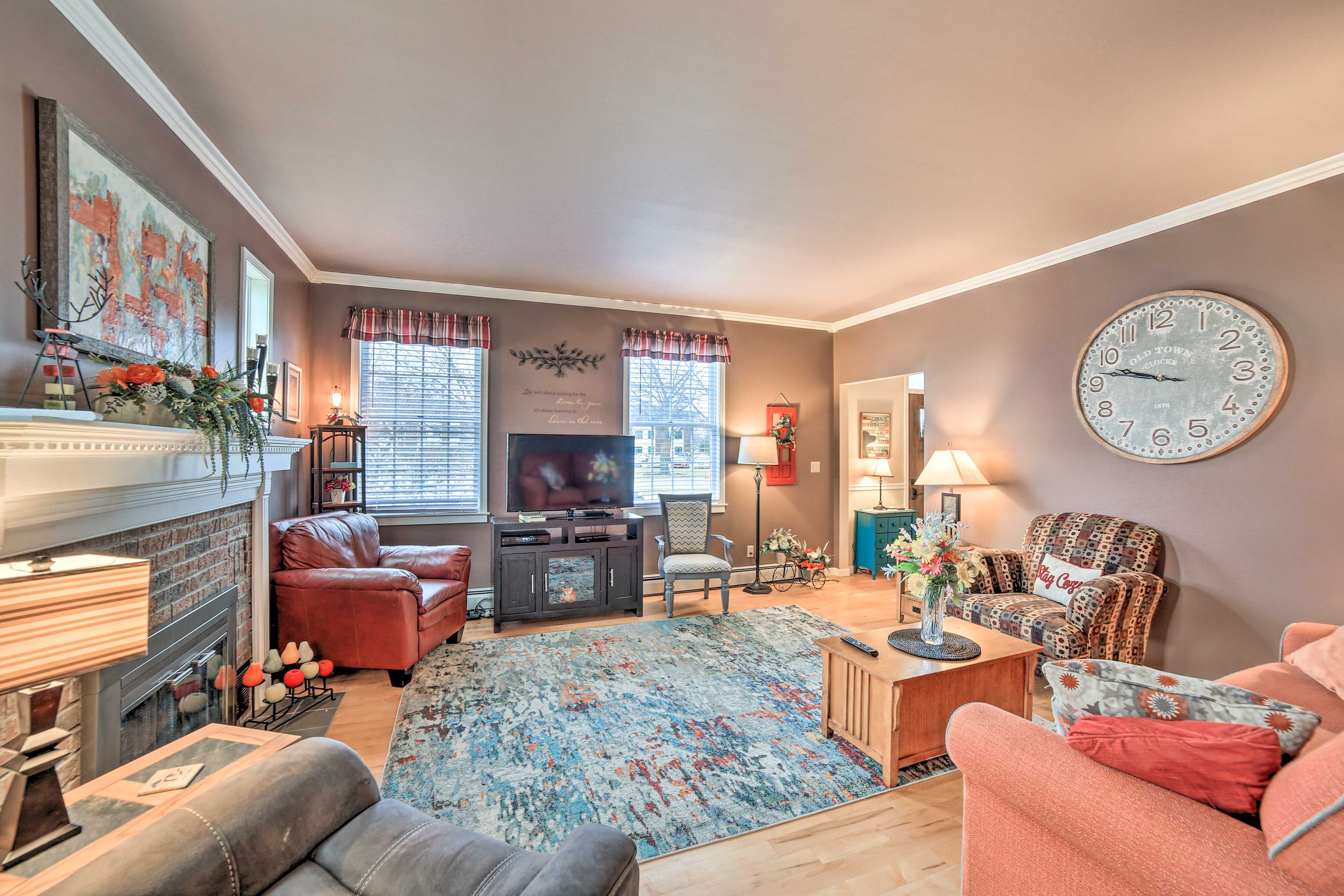 Living Room | Central A/C
