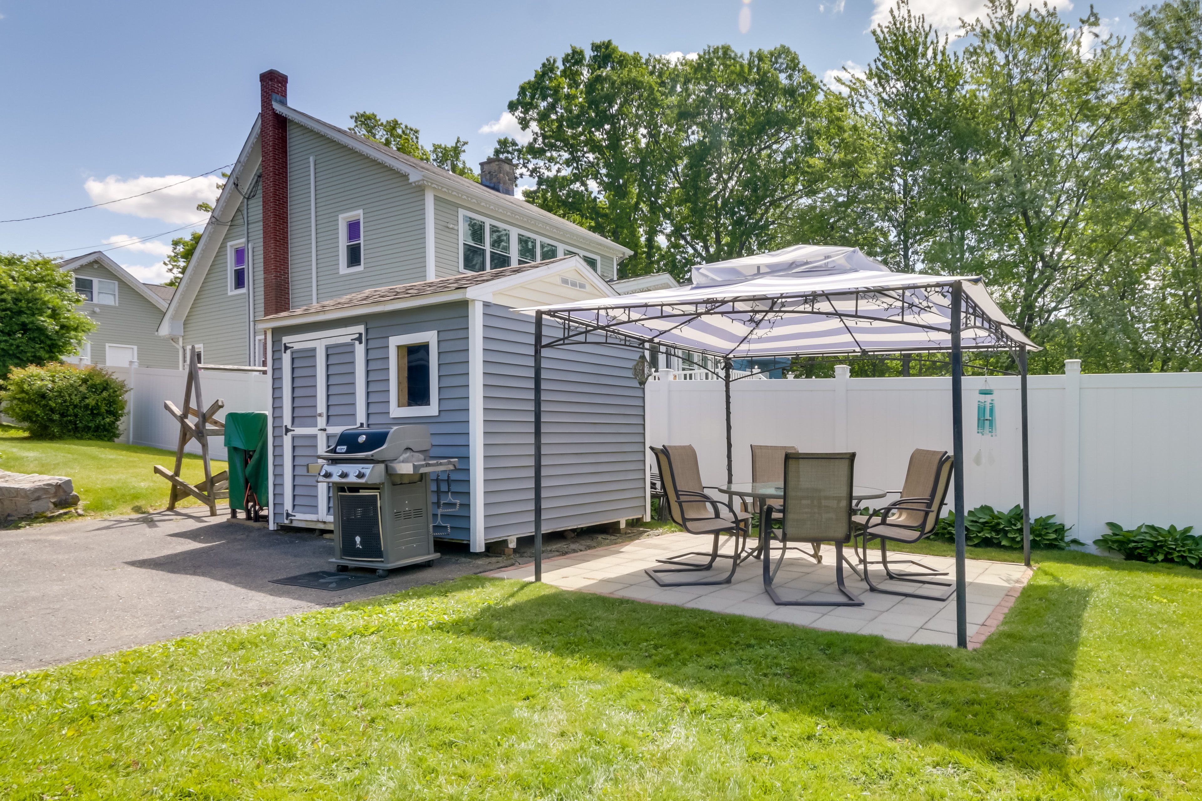 Patio | Lake Access