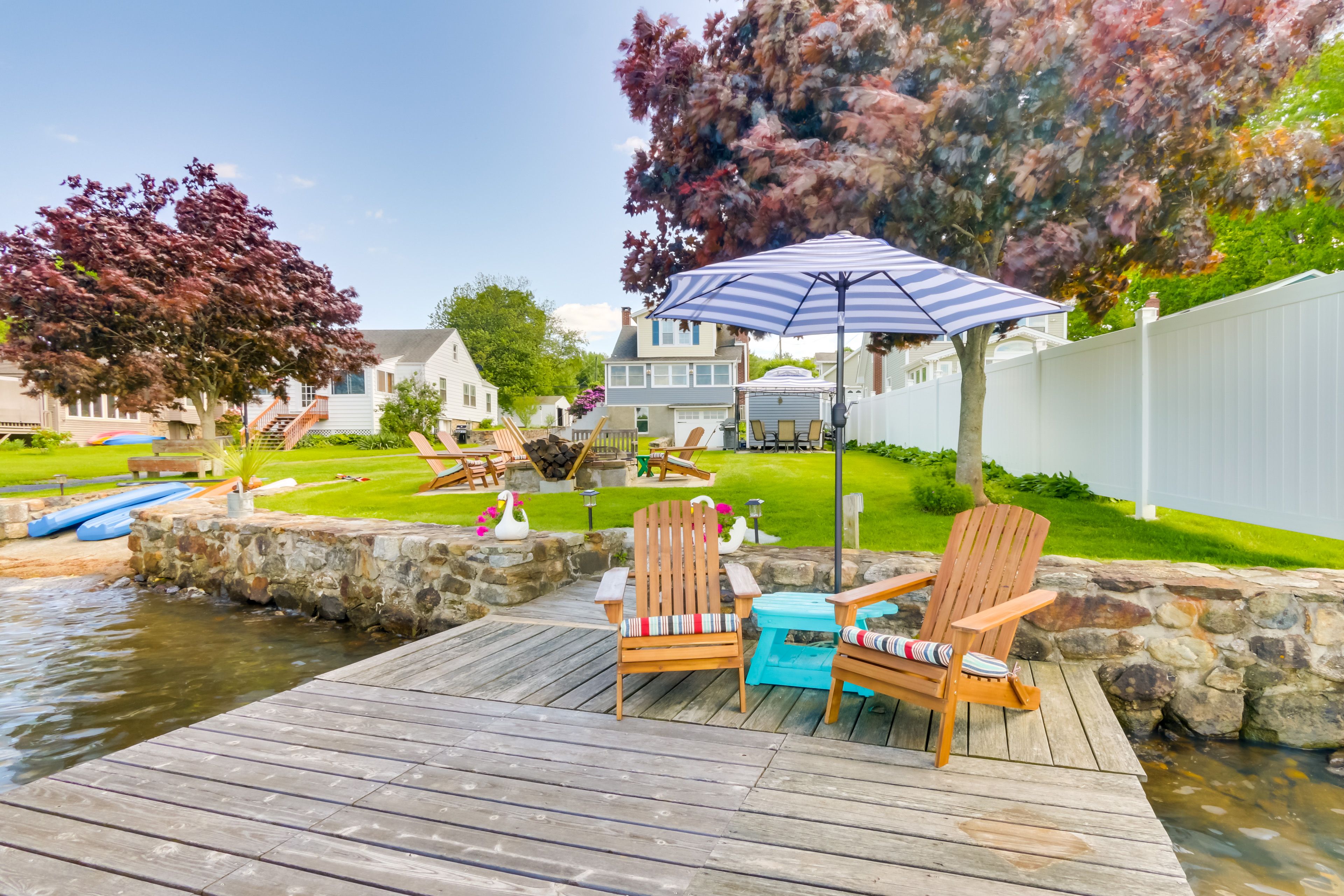 Wolcott Vacation Rental | 3BR | 2BA | 1,176 Sq Ft | Stairs Required