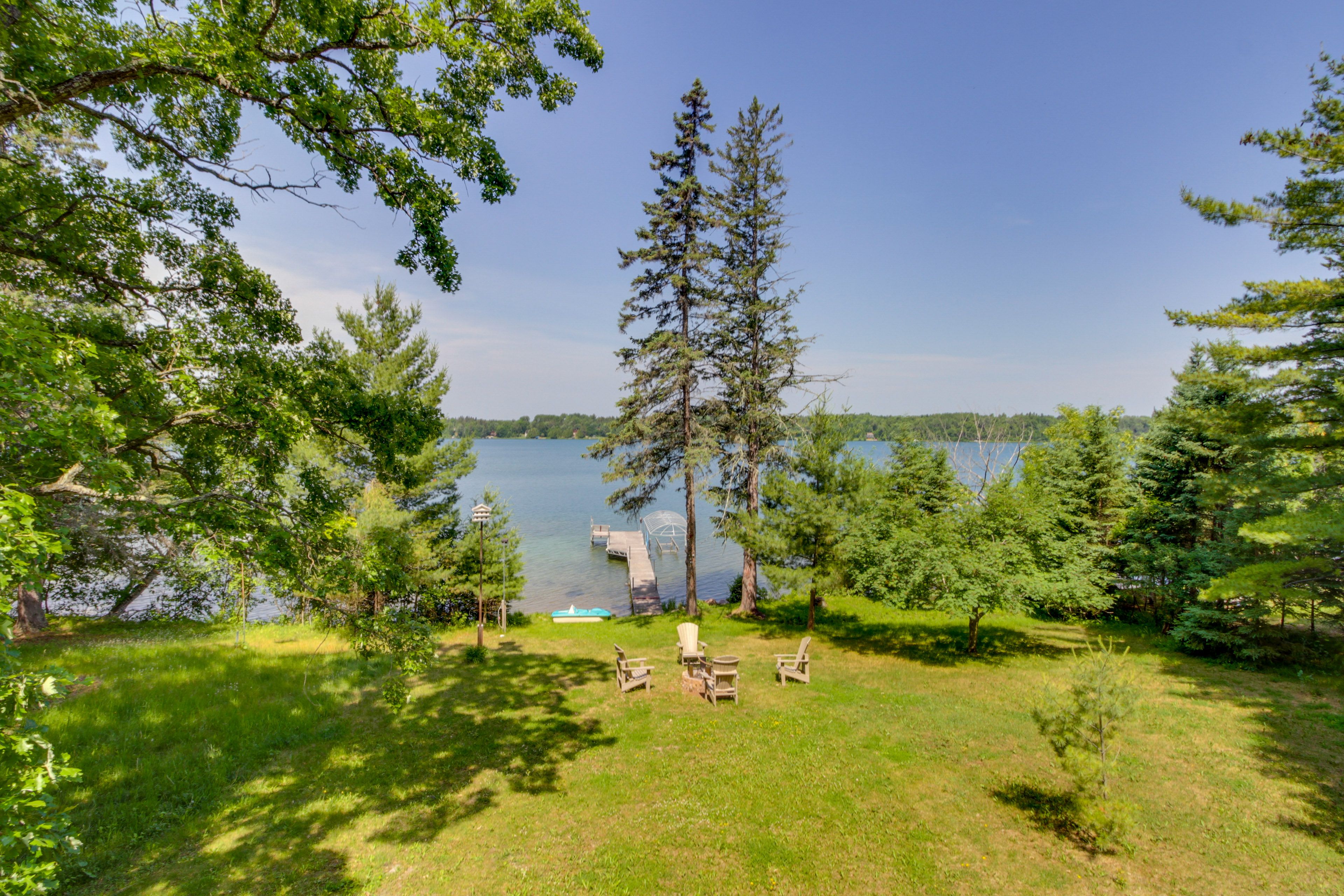 Akeley Vacation Rental | 2BR | 1.5BA | 1,970 Sq Ft | Stairs to Access