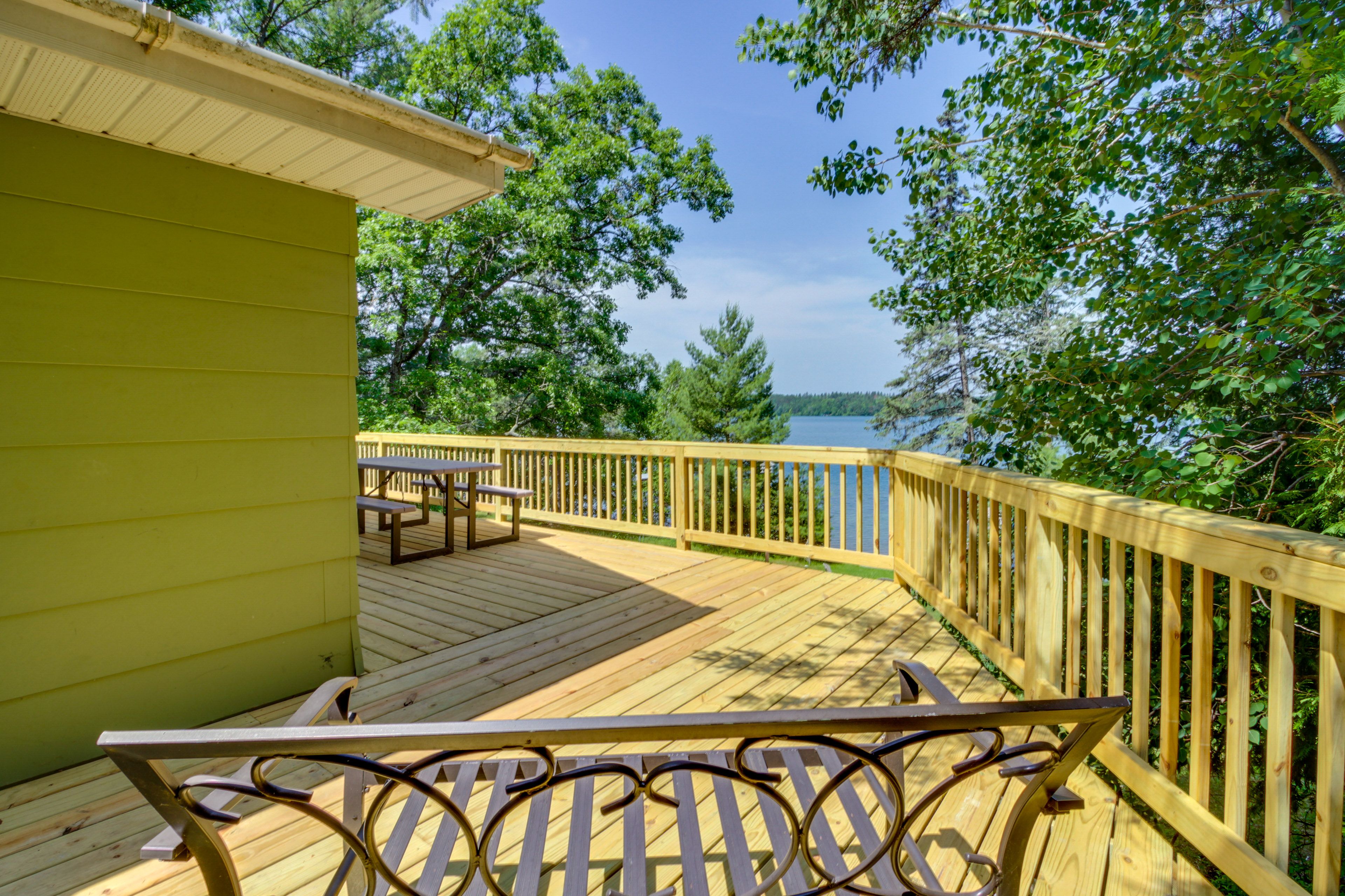 Wraparound Deck | Lake Views