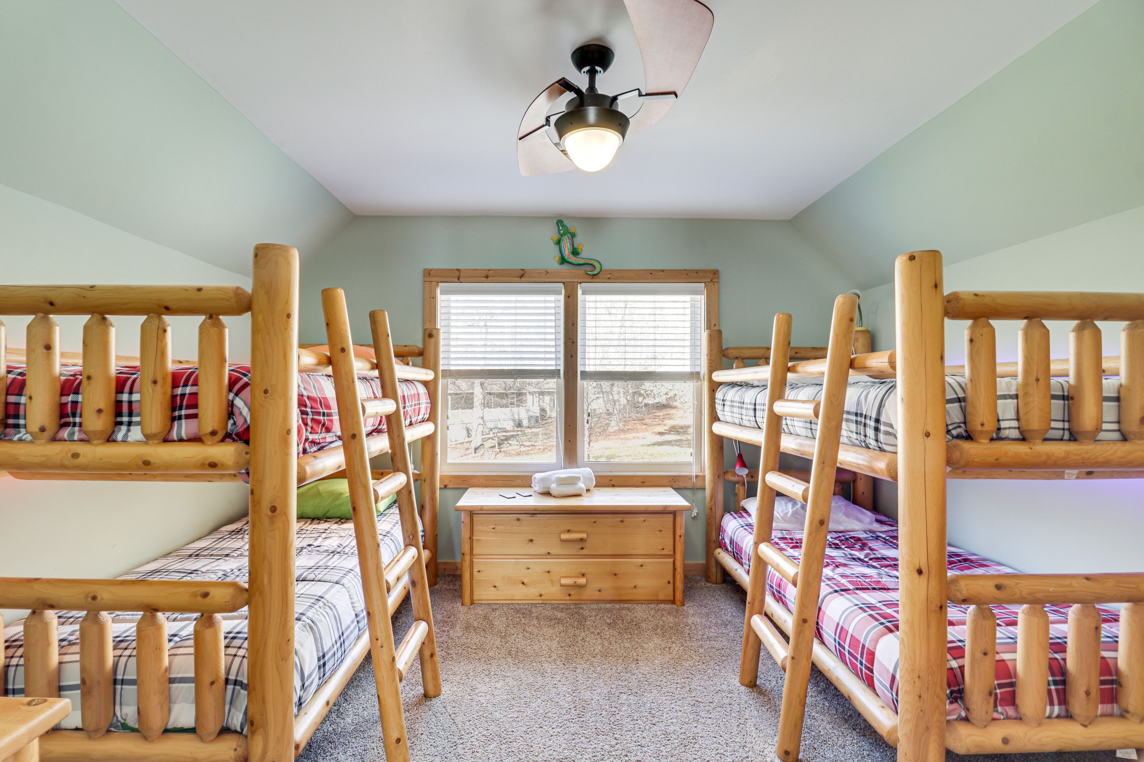 Bedroom 3 | 2 Twin Bunk Beds | 2nd Floor | Smart TV