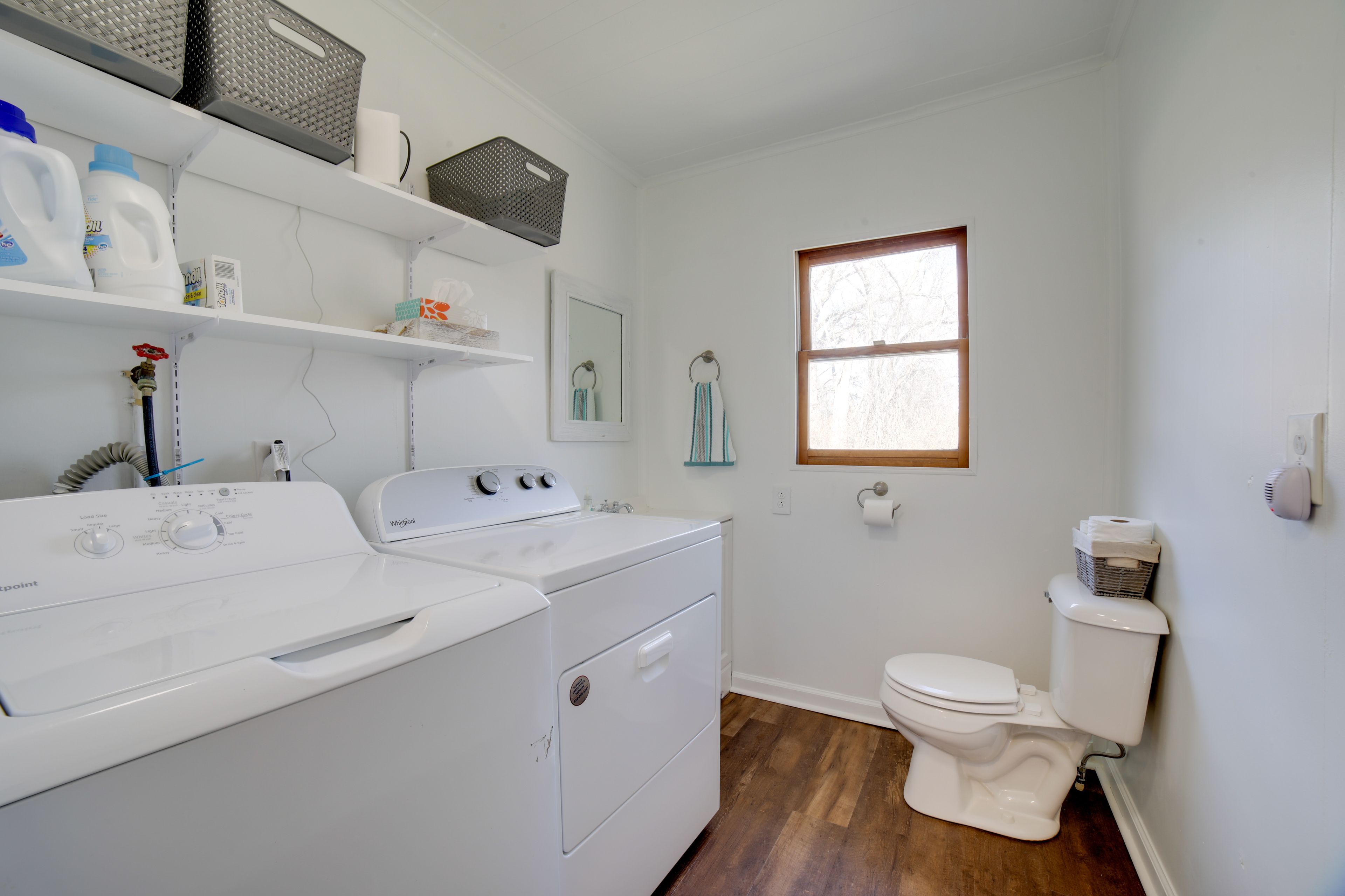Half Bath | Washer & Dryer