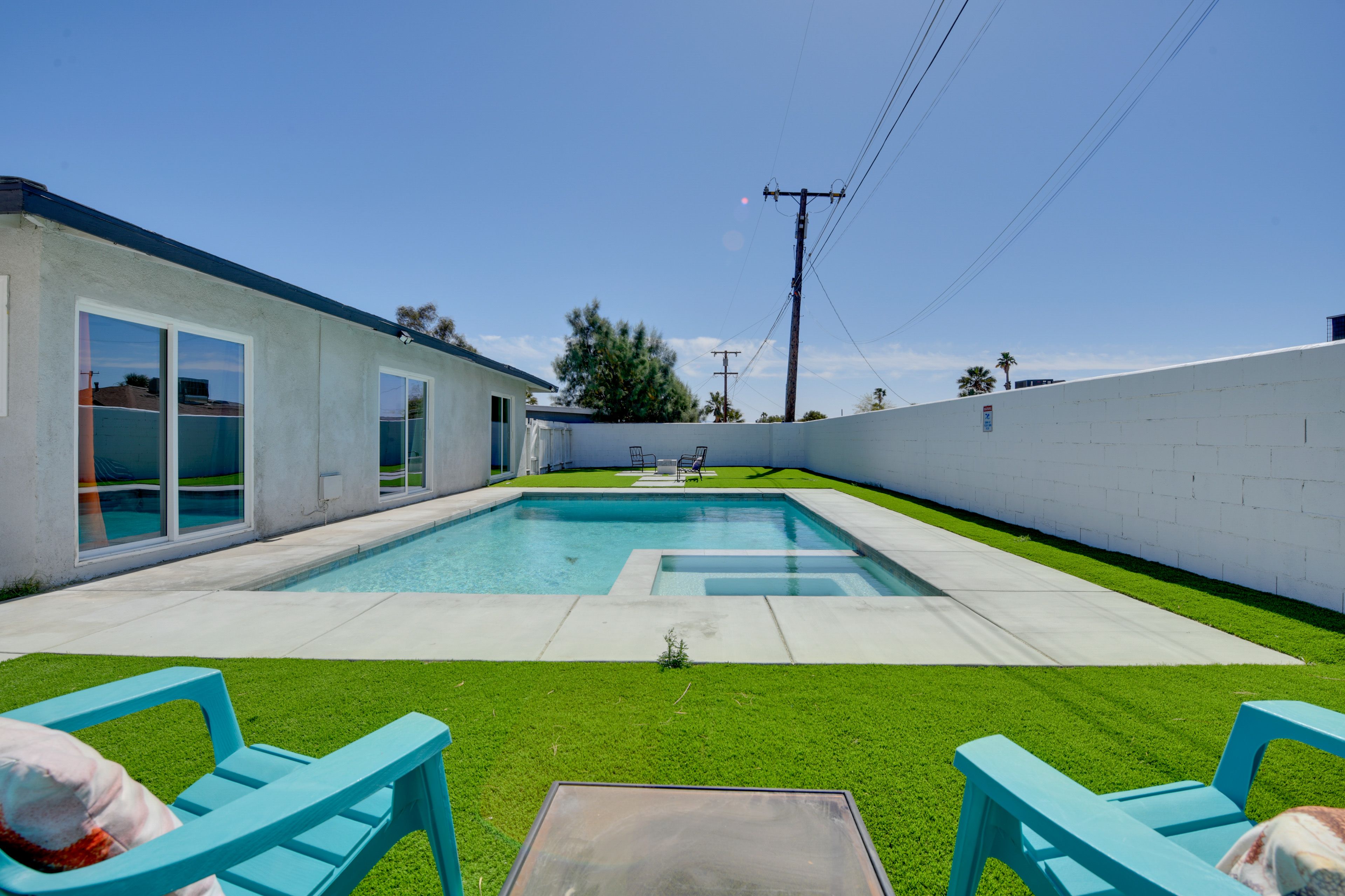 Backyard | Hot Tub | Fire Pit w/ Seating | Pool (Additional Heat Fee Available)