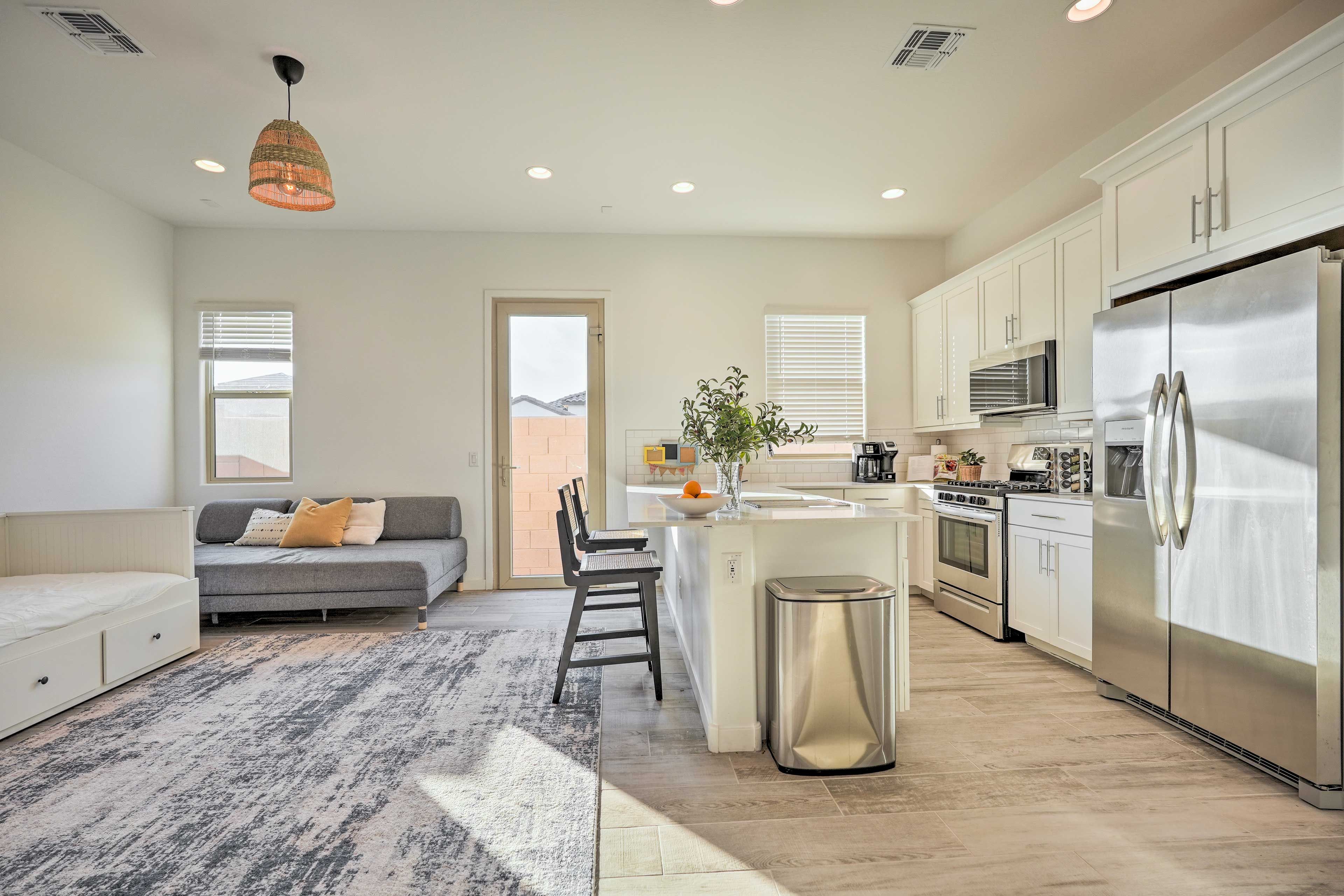 Main Living Area | Free WiFi | Central Heat & A/C