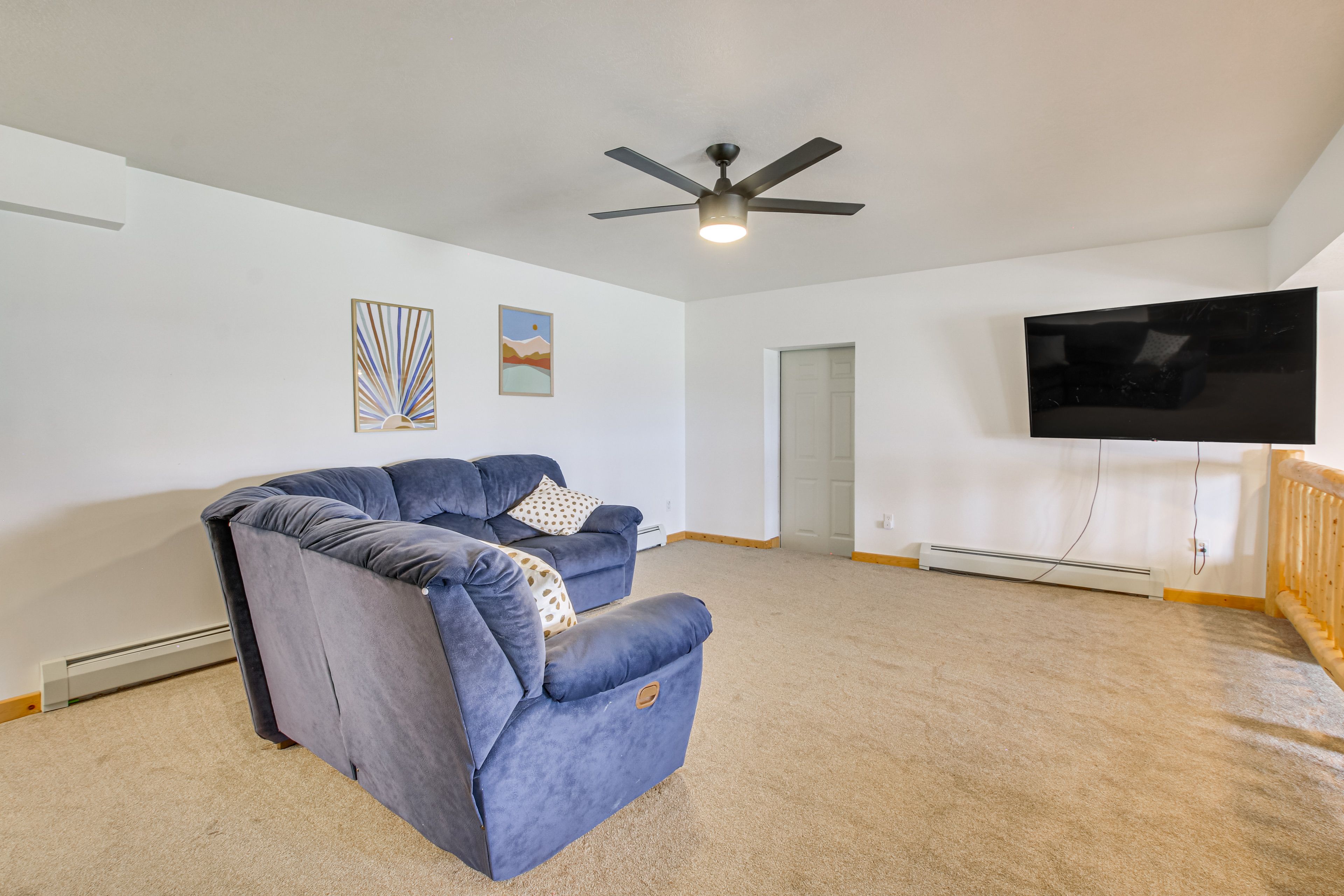TV Room | Queen Sleeper Sofa | Lower Level