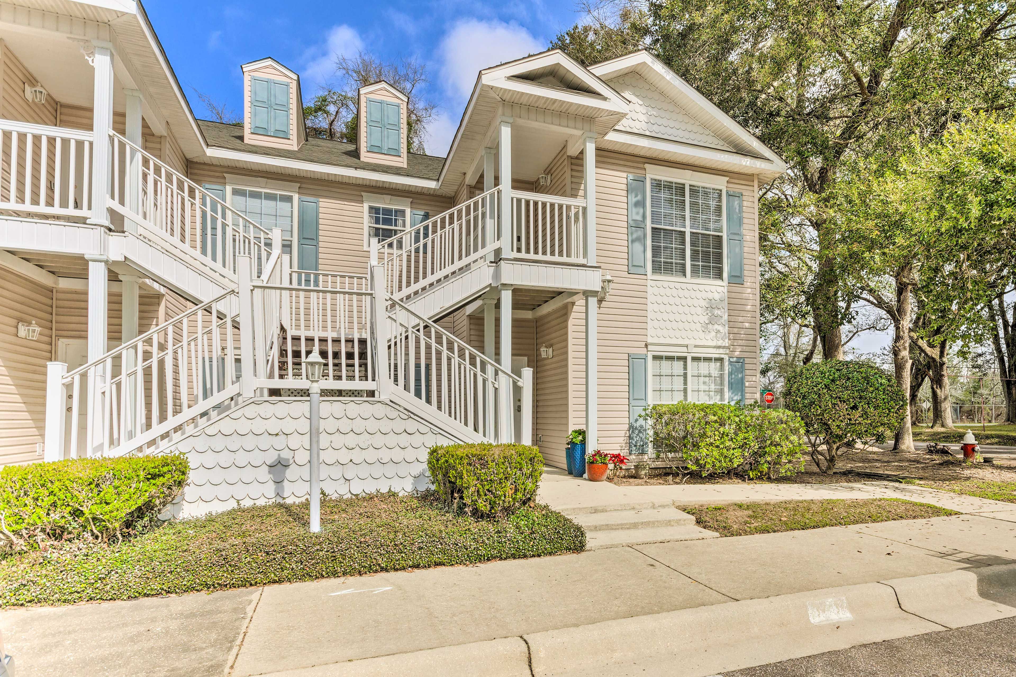 Condo Exterior | 2nd-Floor Unit