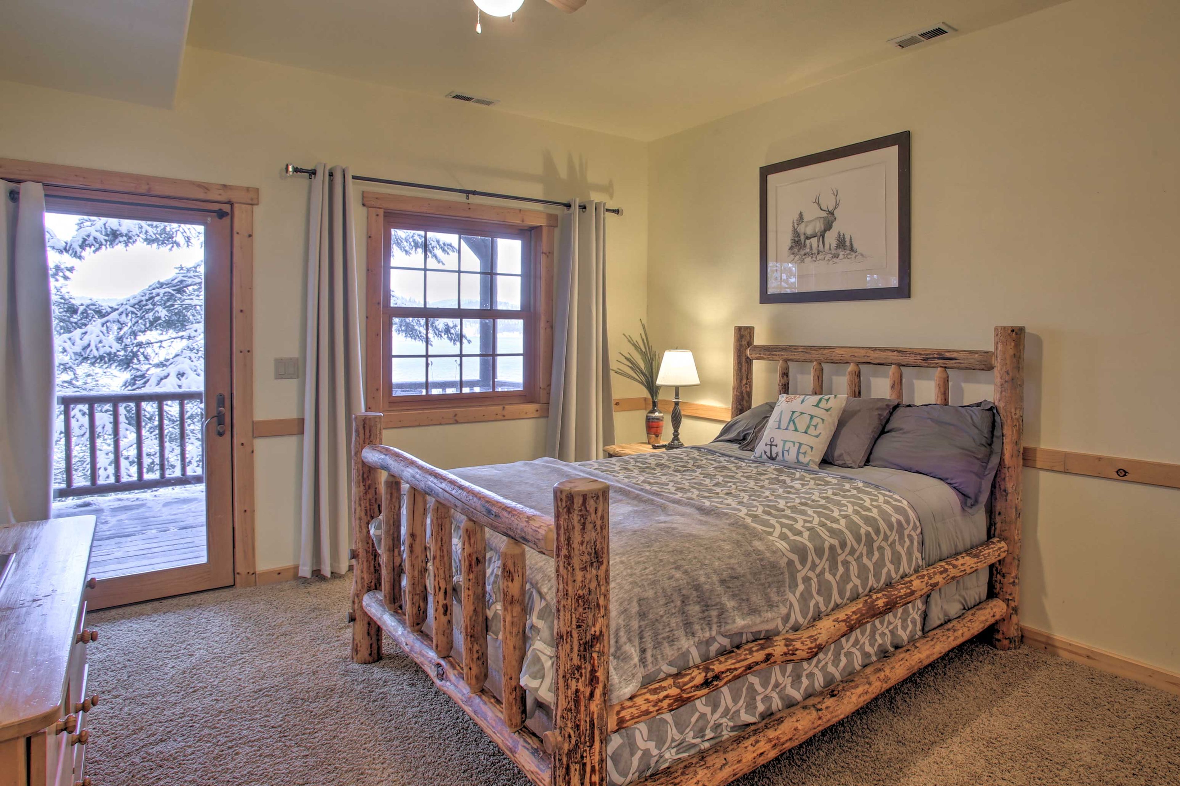 Bedroom 1 | Queen Bed | Linens Provided | Smart TV