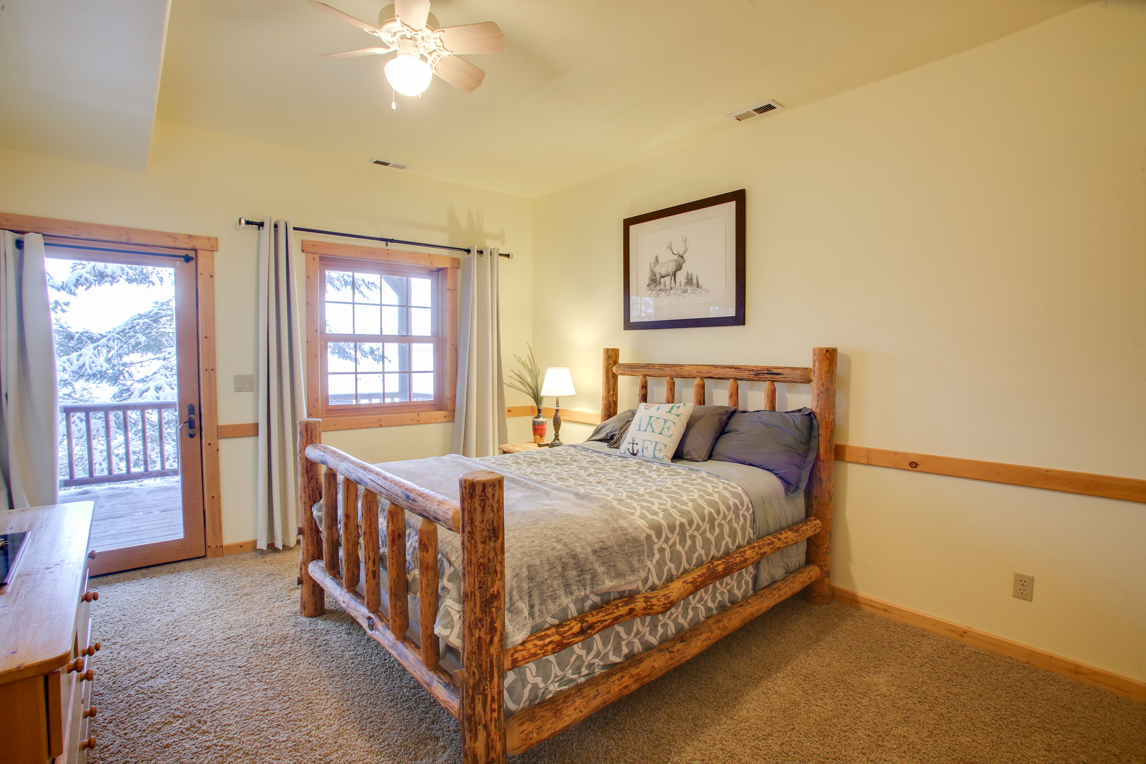 Bedroom 1 | Queen Bed | Linens Provided | Smart TV