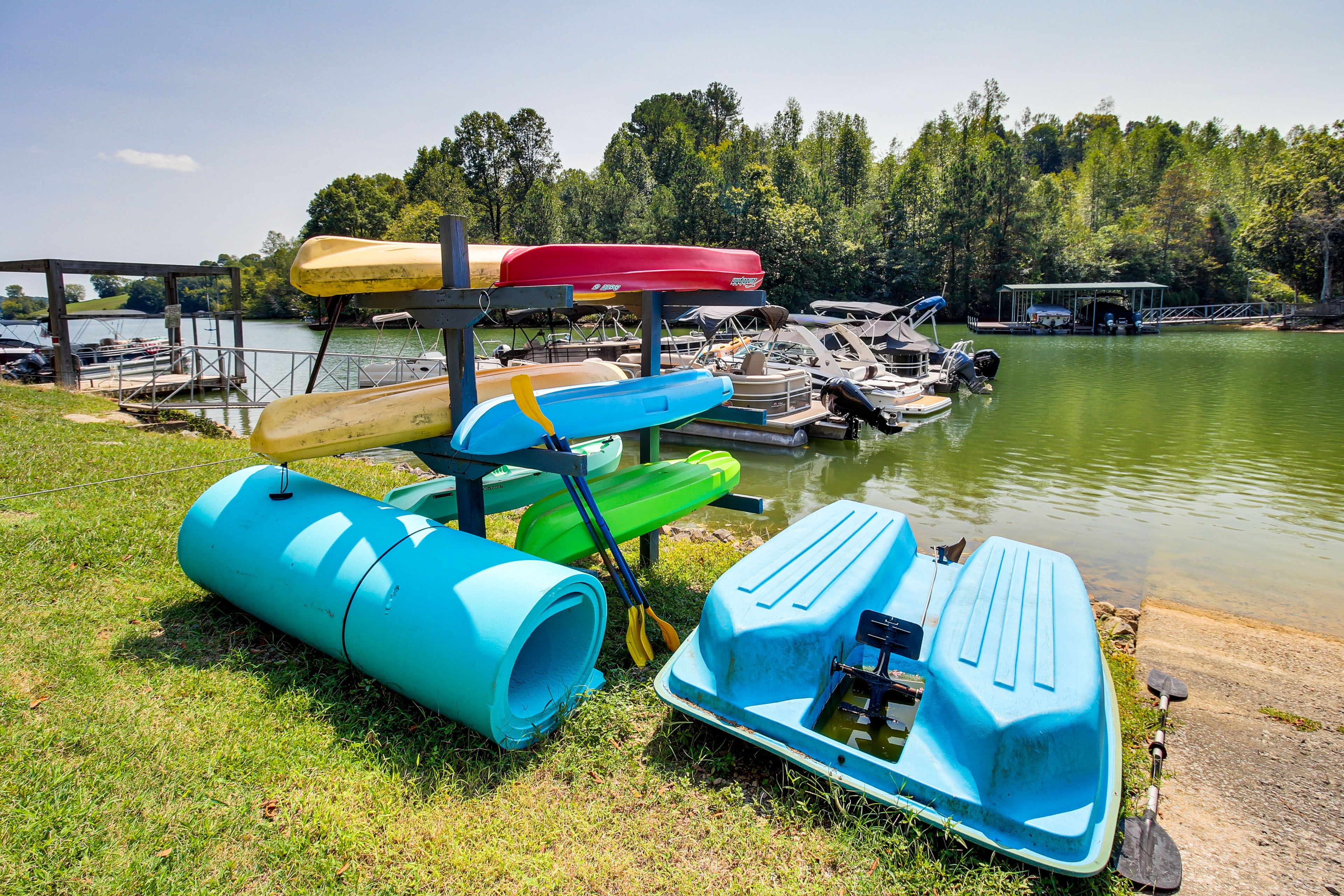 Lake Access | Kayaks | Paddleboat | Splash Pad