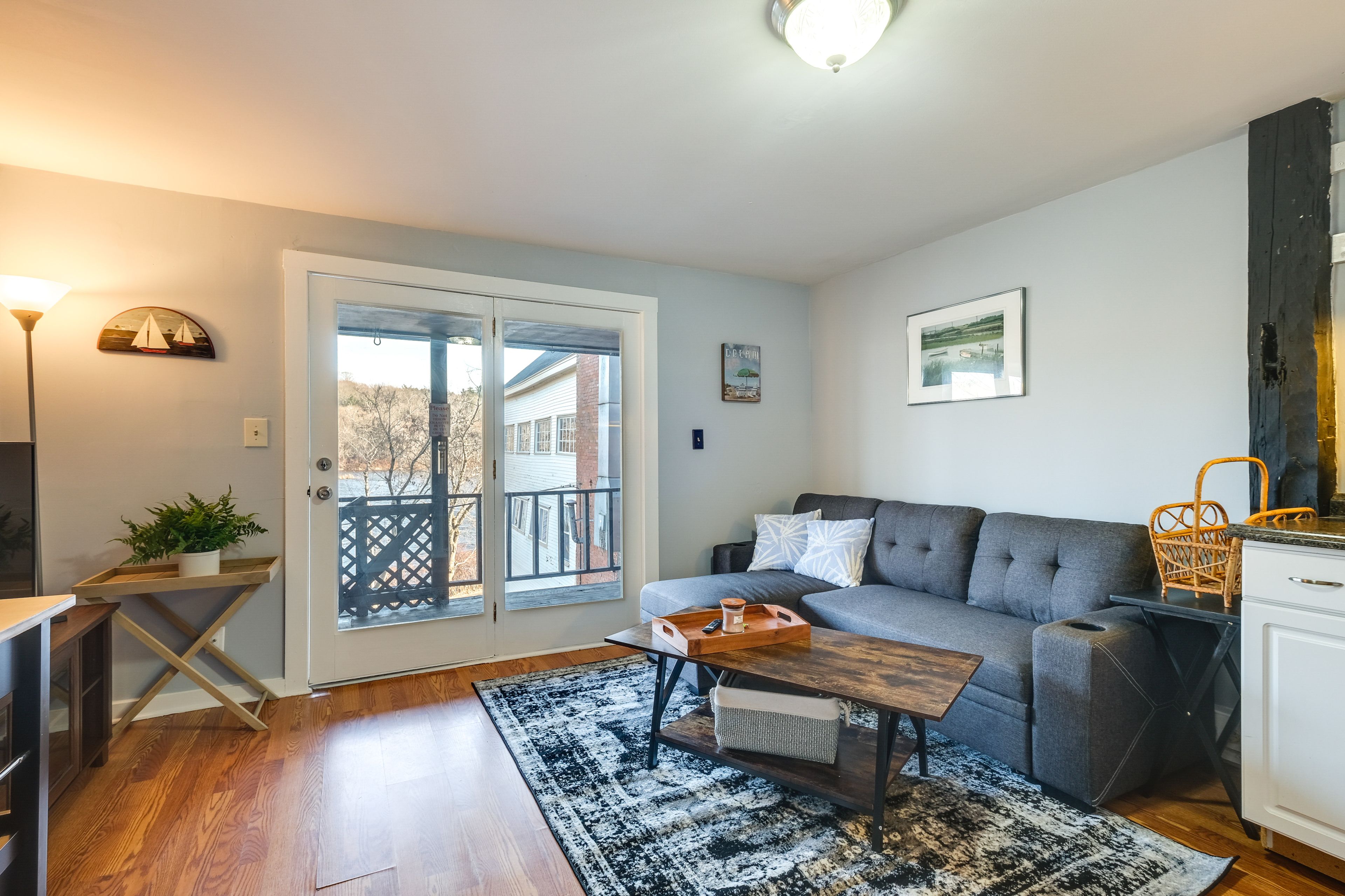 Living Room | Full Sleeper Sofa | Main Floor | Well-Equipped Kitchen