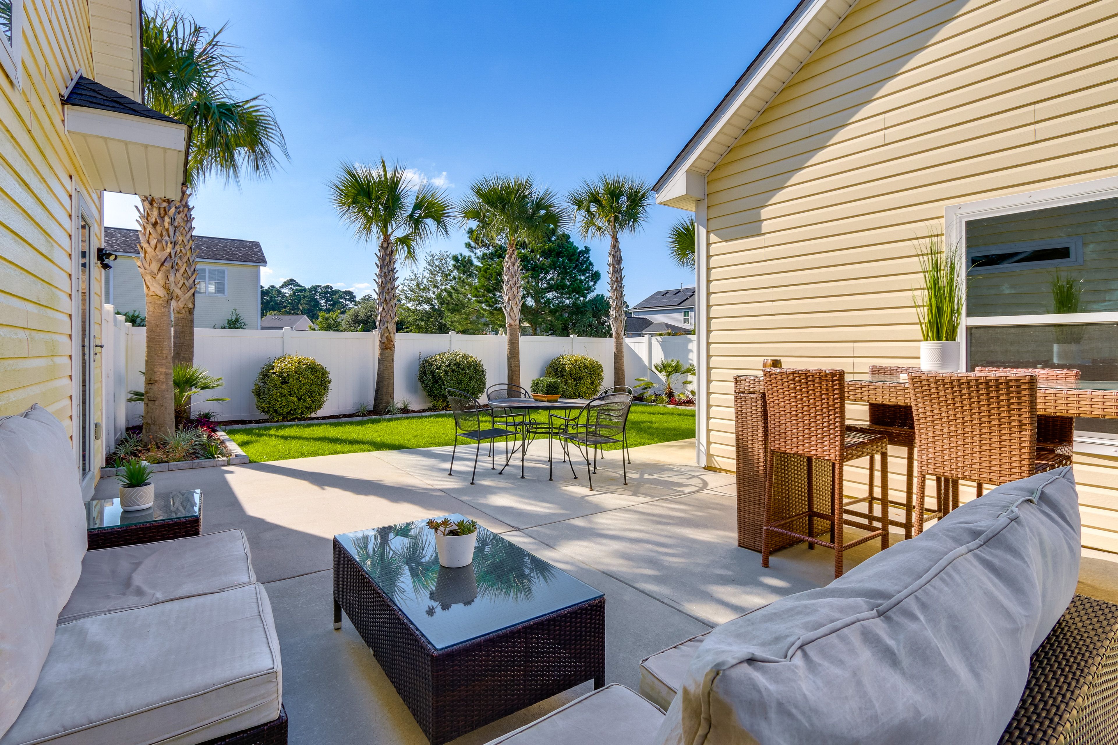 Bluffton Vacation Rental | 3BR | 2BA | 1,400 Sq Ft | 1 Step Required