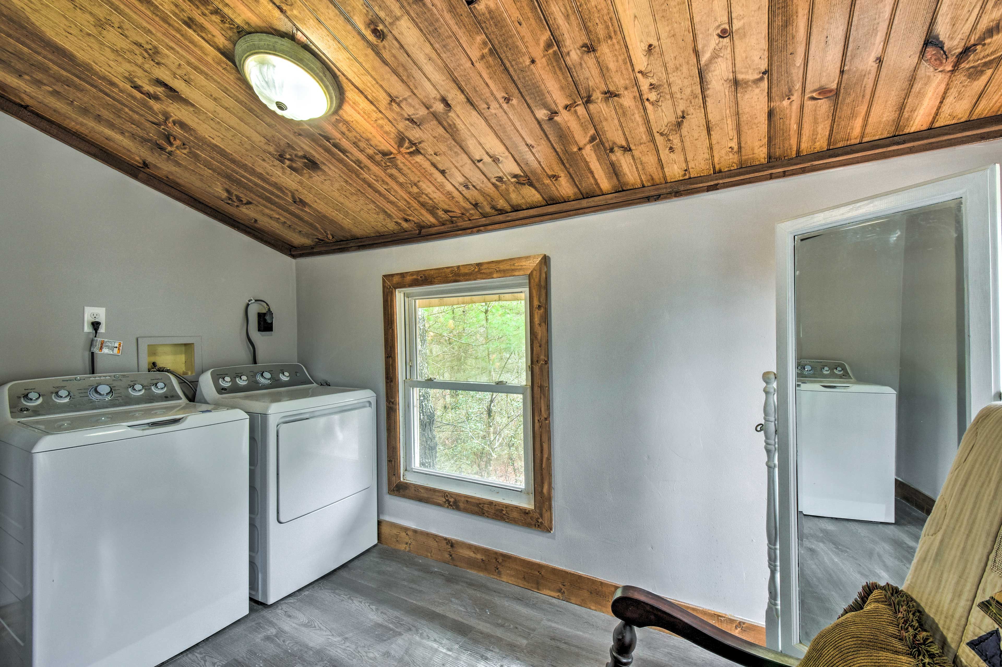 Laundry Area | Washer/Dryer | Laundry Detergent Provided