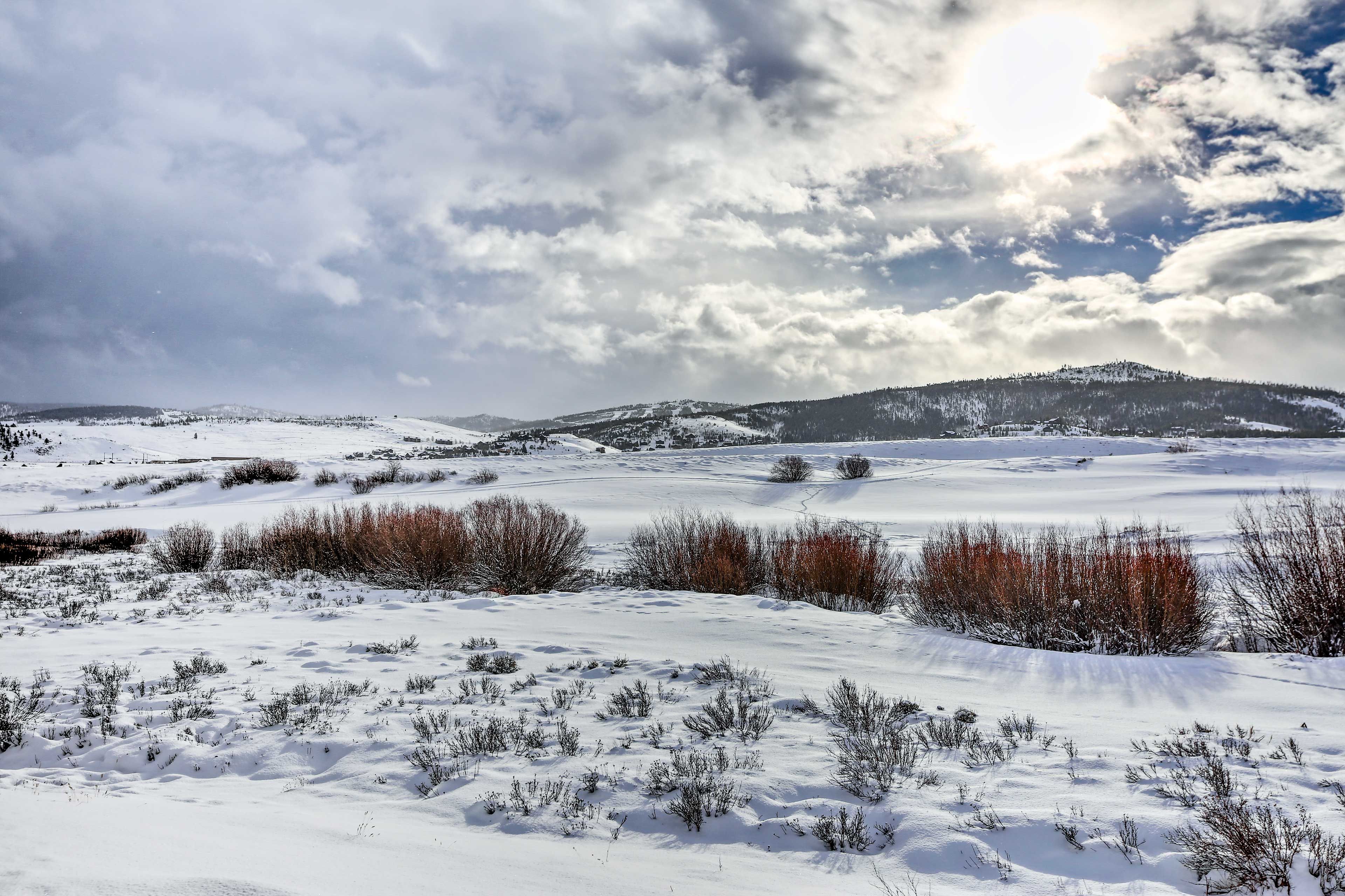 Private Yard | Mountain & Golf Course Views