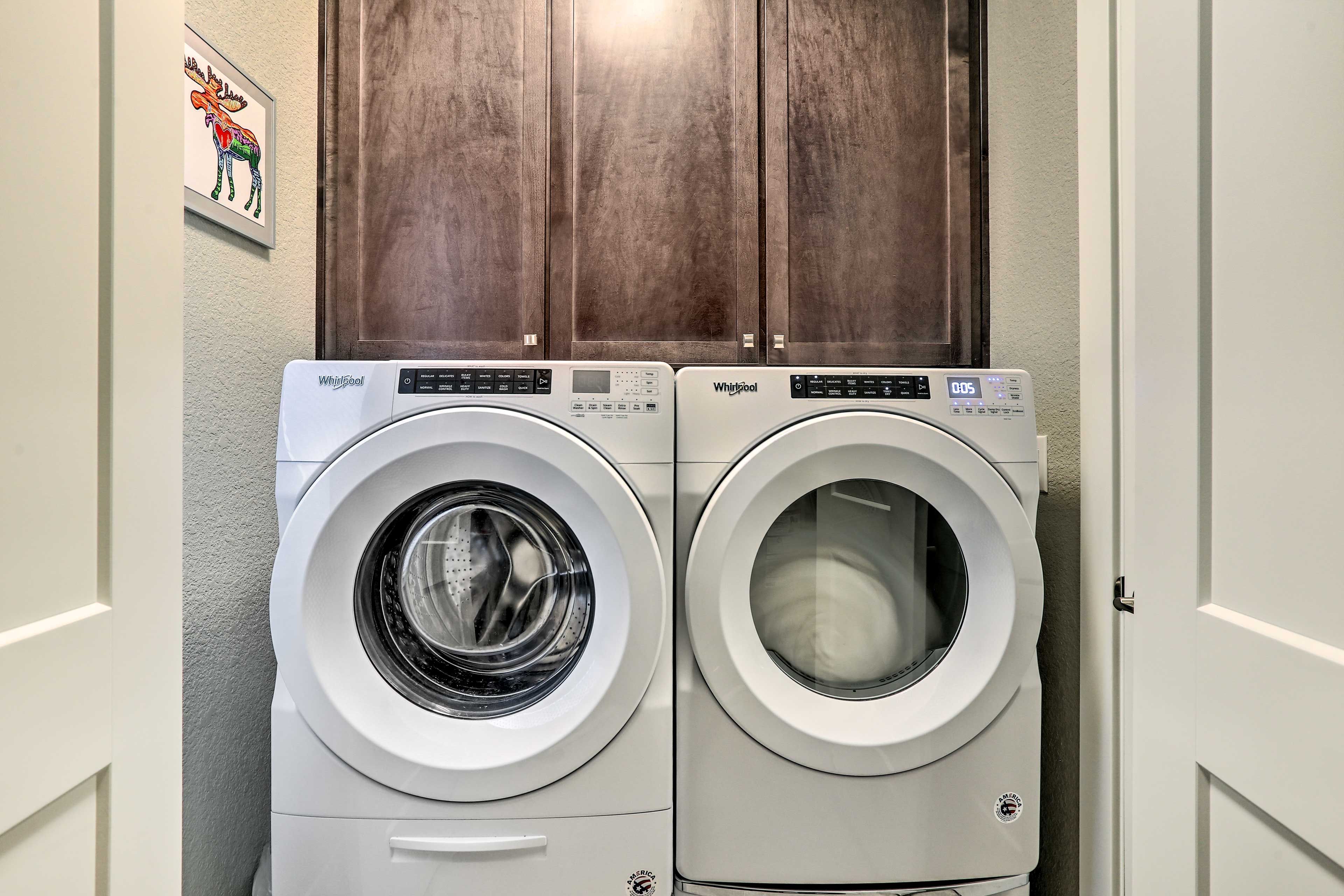 Laundry Area | Washer/Dryer | Laundry Detergent | Iron/Board