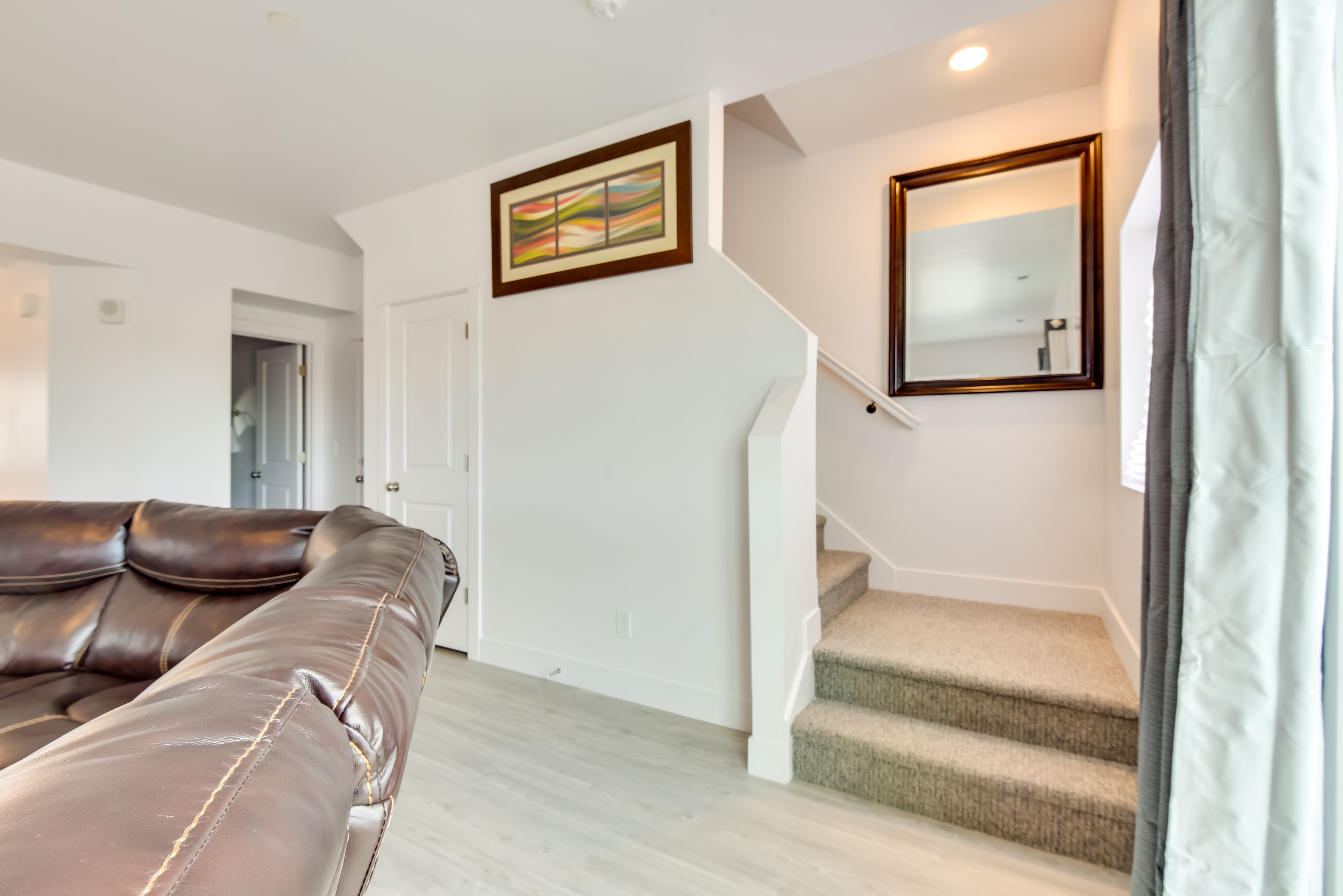 Hallway | Stairs Required to Access Bedrooms