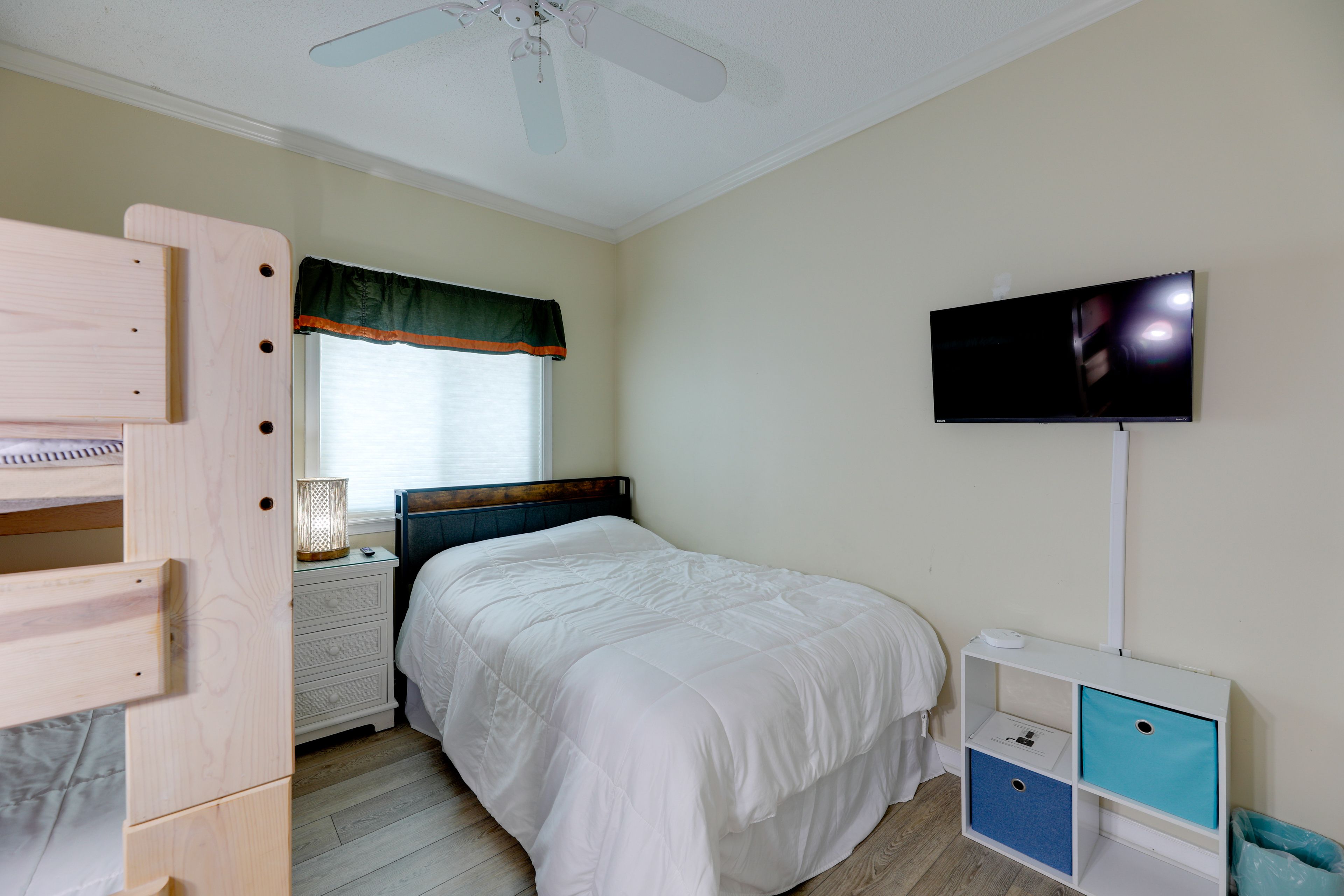 Bedroom 3 | Full Bed | Twin Bunk Bed | Smart TV