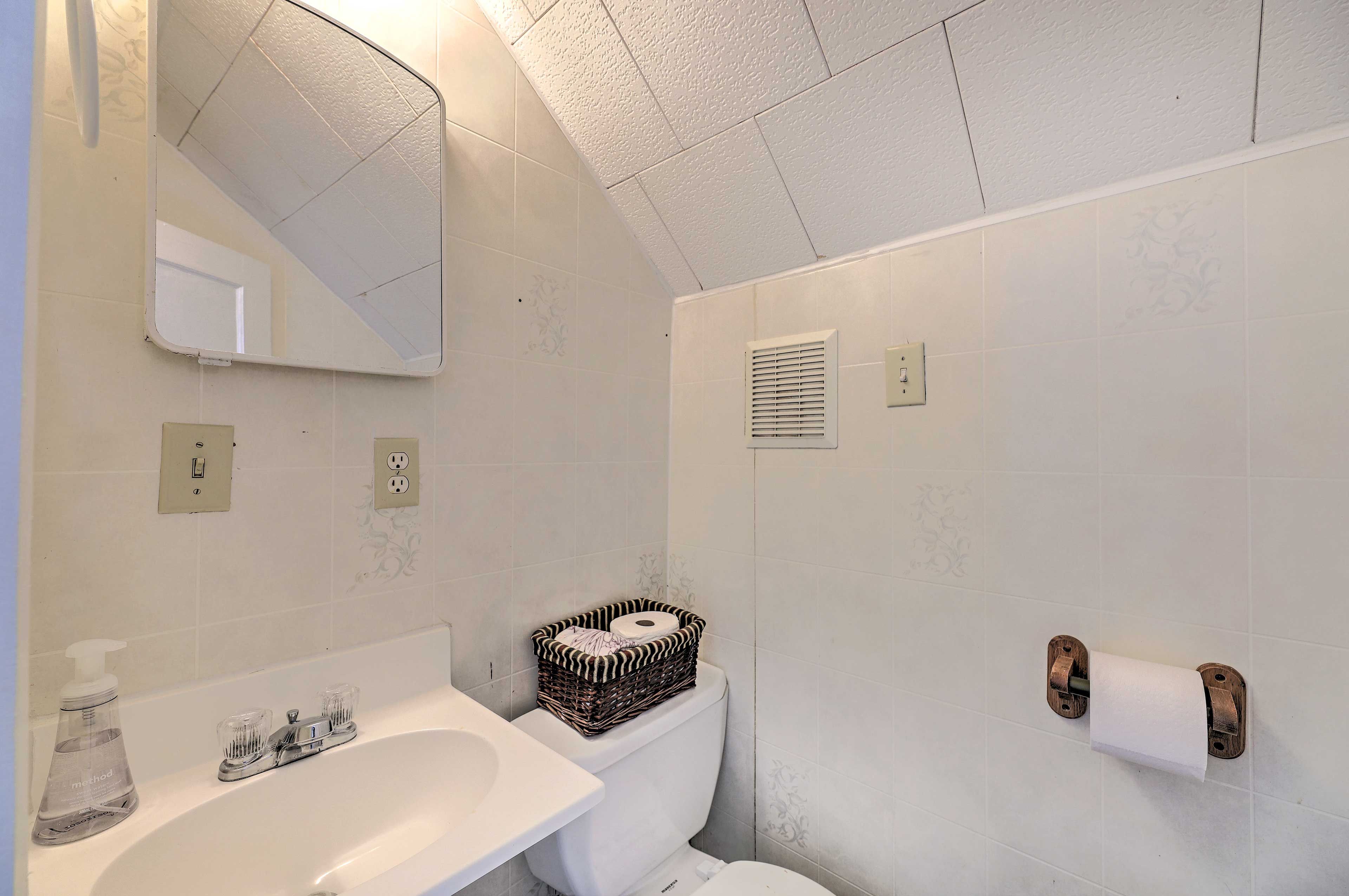 Half Bathroom | 2nd Floor | Hair Dryer