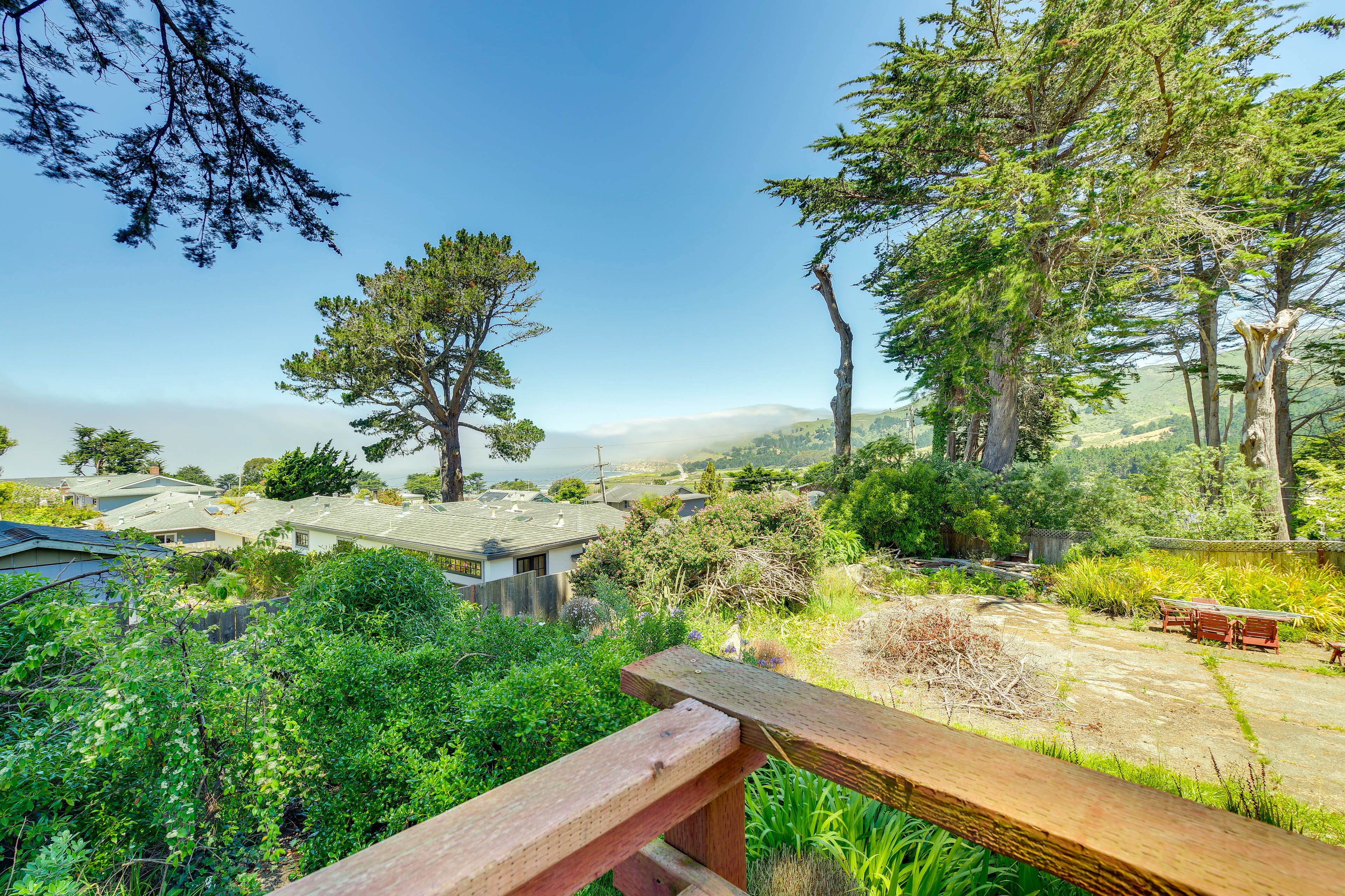 Distant Ocean Views