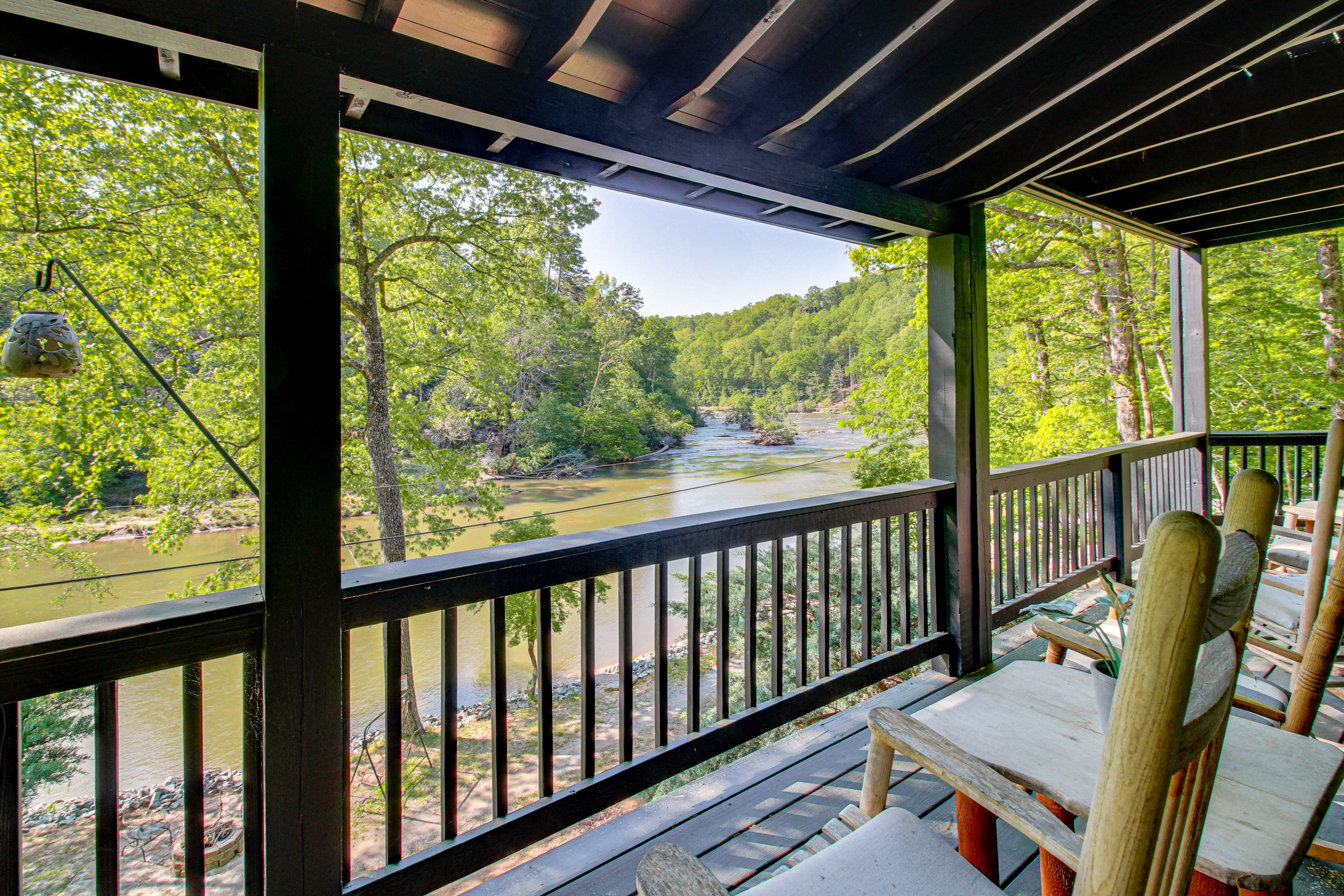 Ellijay Vacation Rental | 3BR + Loft | 3BA | 2 Steps to Enter | 1,876 Sq Ft