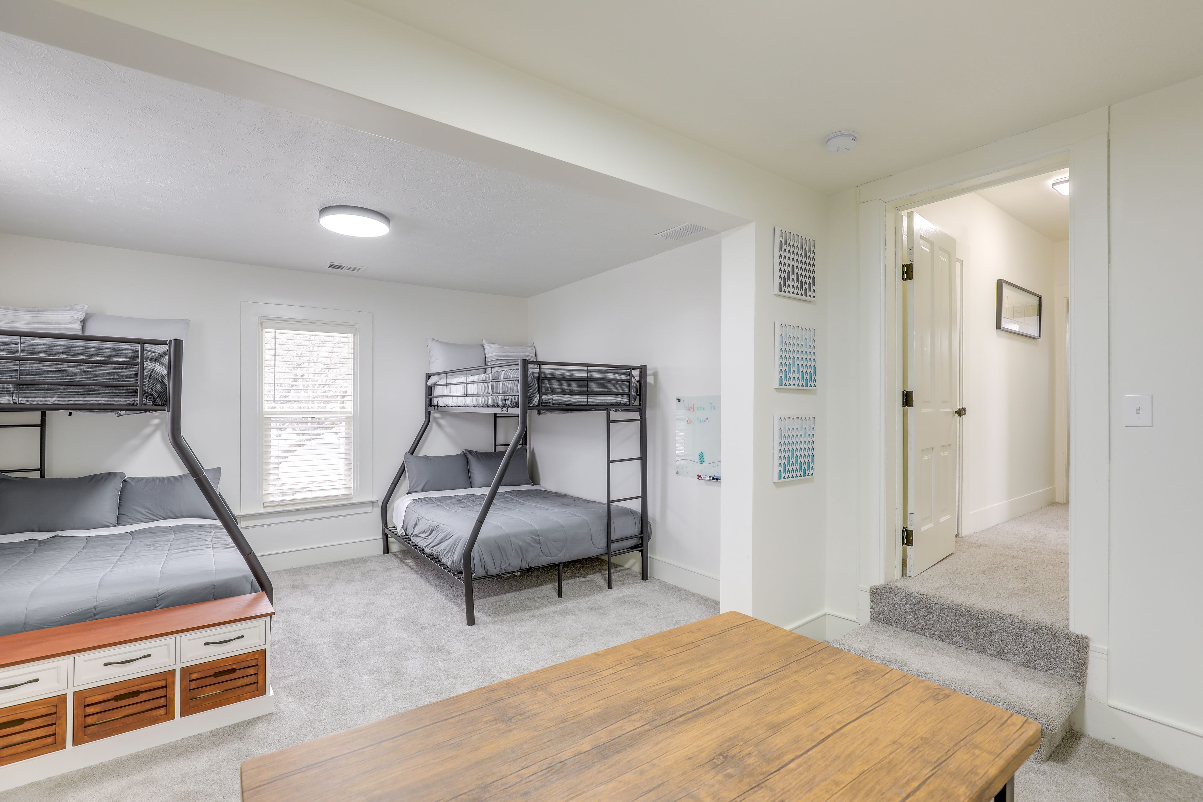 Bedroom 4 | 2 Twin/Full Bunk Beds | 2nd Floor | Smart TV