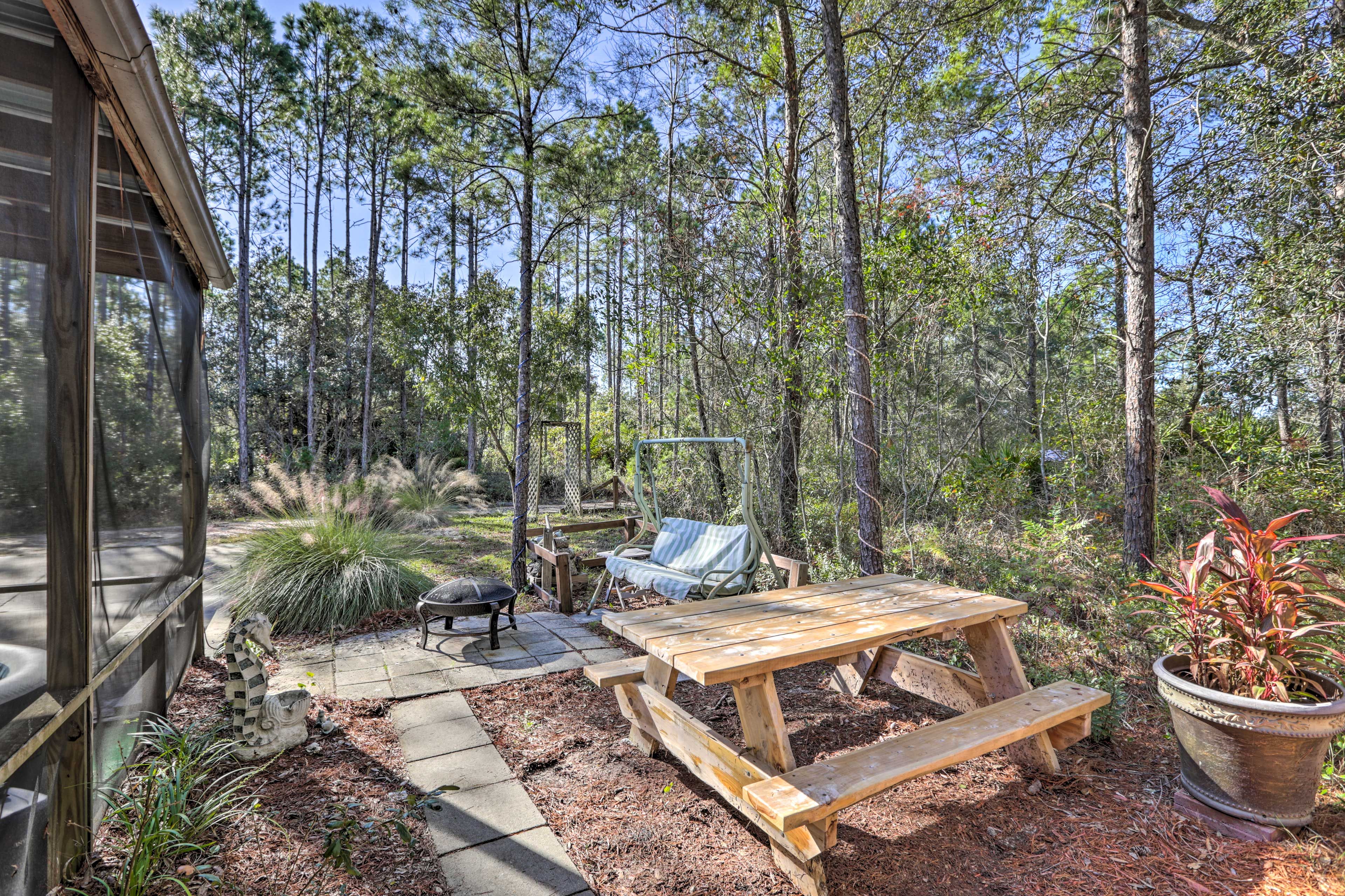 Perry Vacation Rental | 2BR | 2BA | 1,120 Sq Ft | Step-Free Access