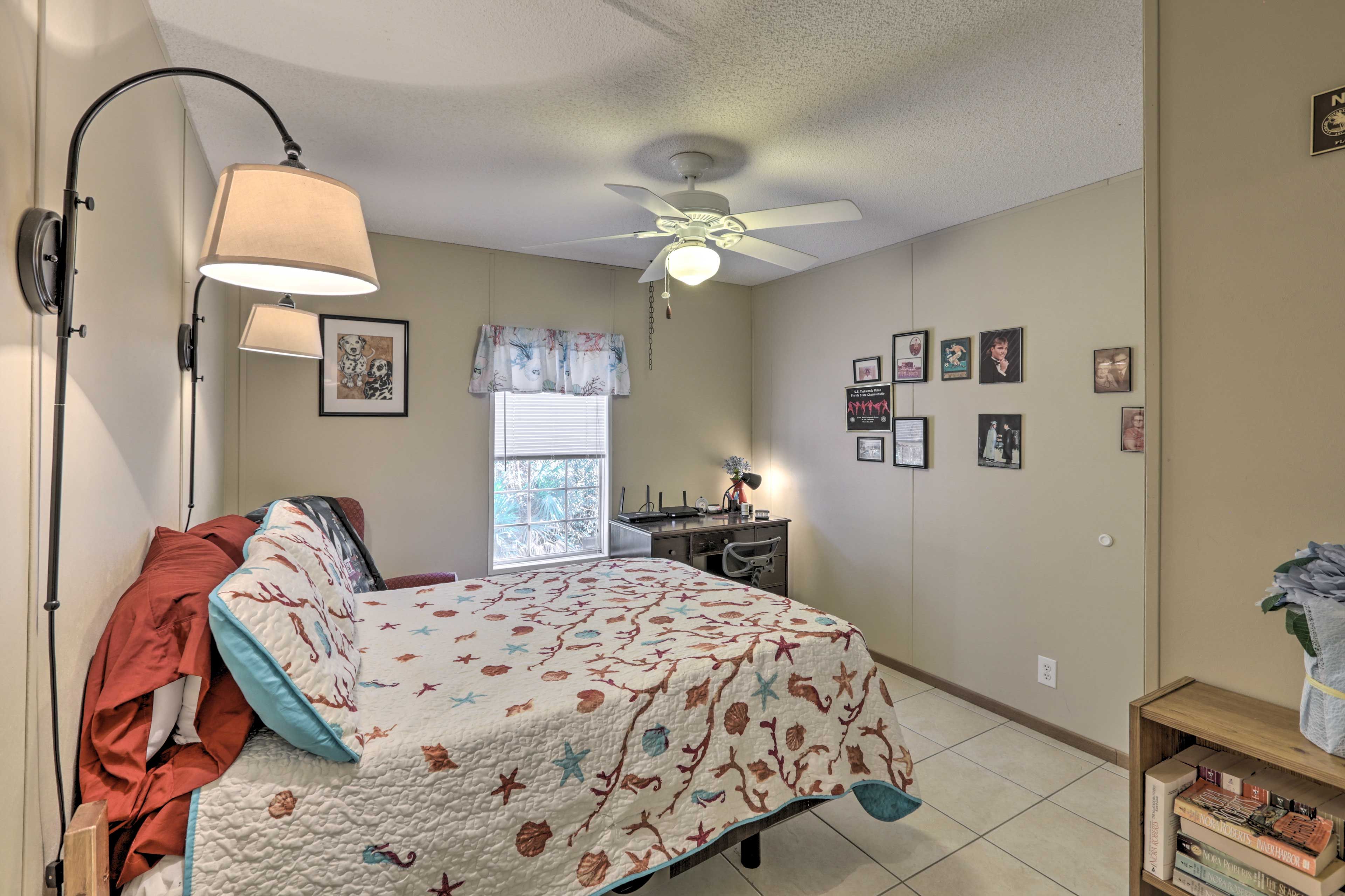 Bedroom 2 | Adjustable Craftmatic Full Bed | Linens Provided