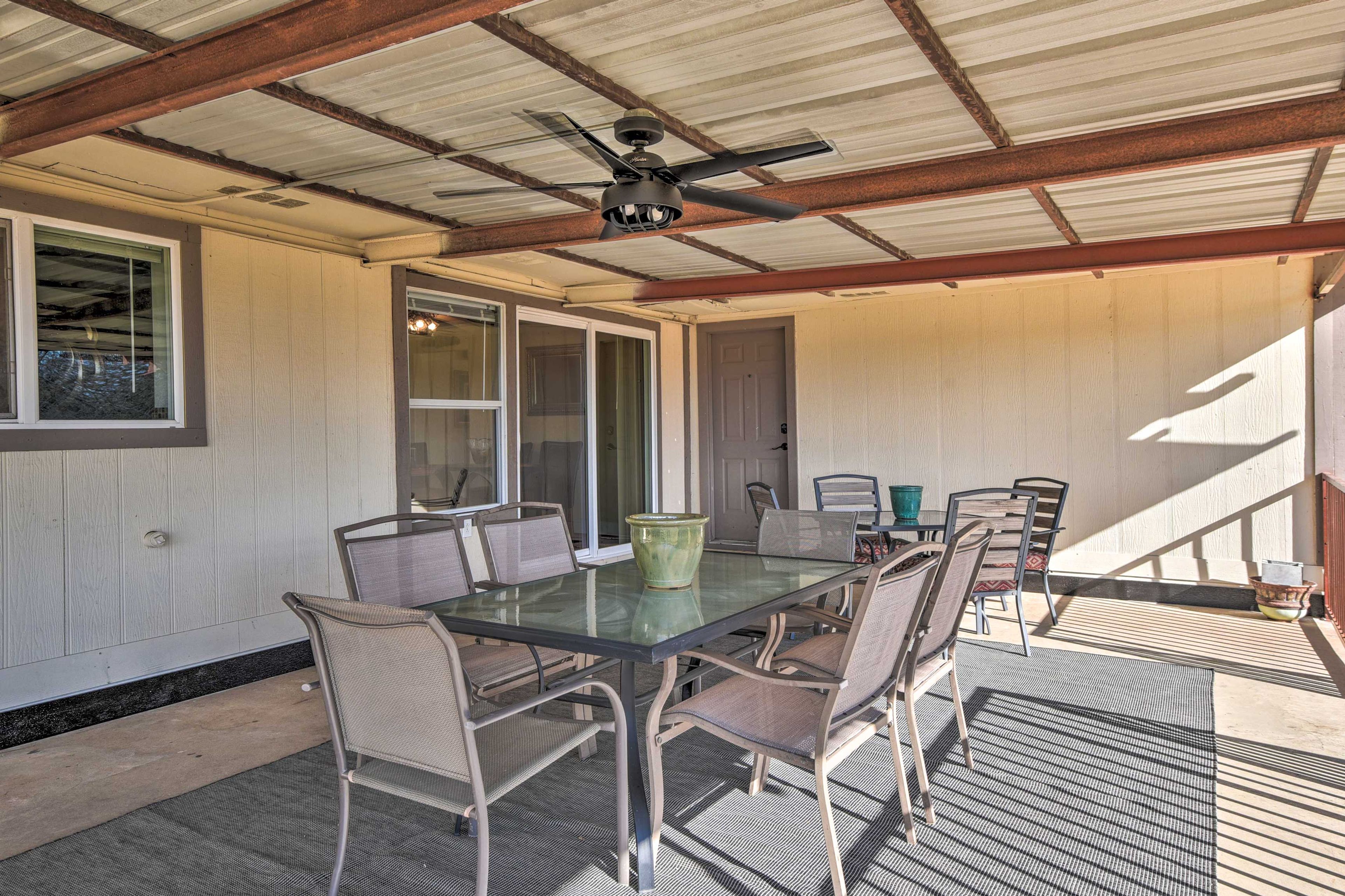 Covered Deck