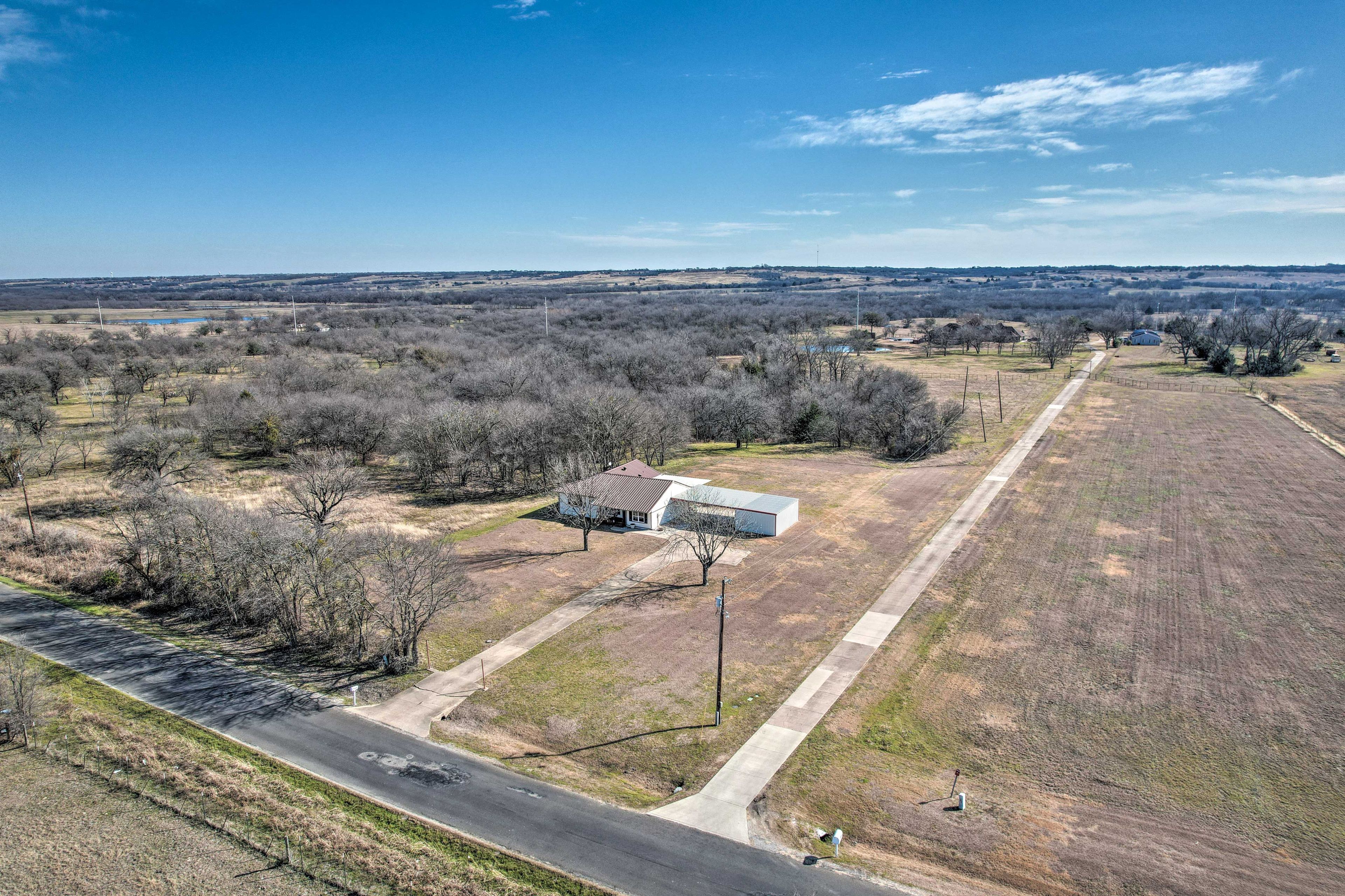 Front Ariel View
