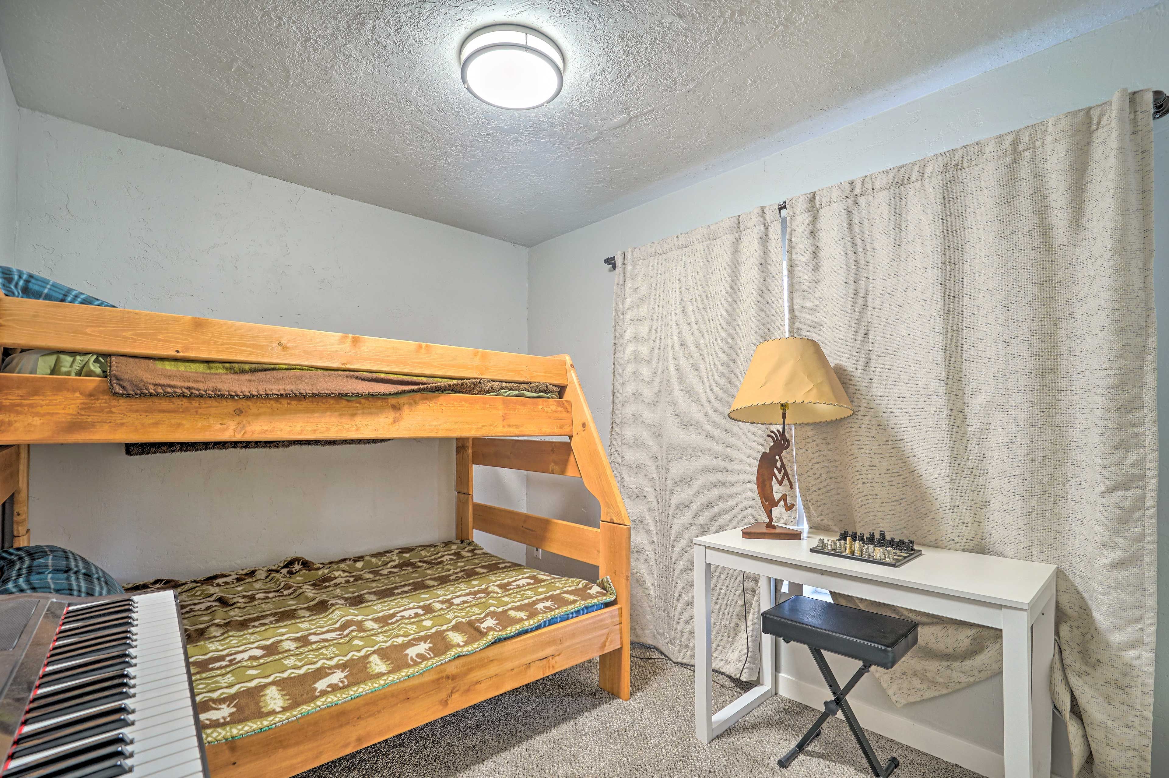 Bedroom 3 | Main Level | Twin/Full Bunk Bed