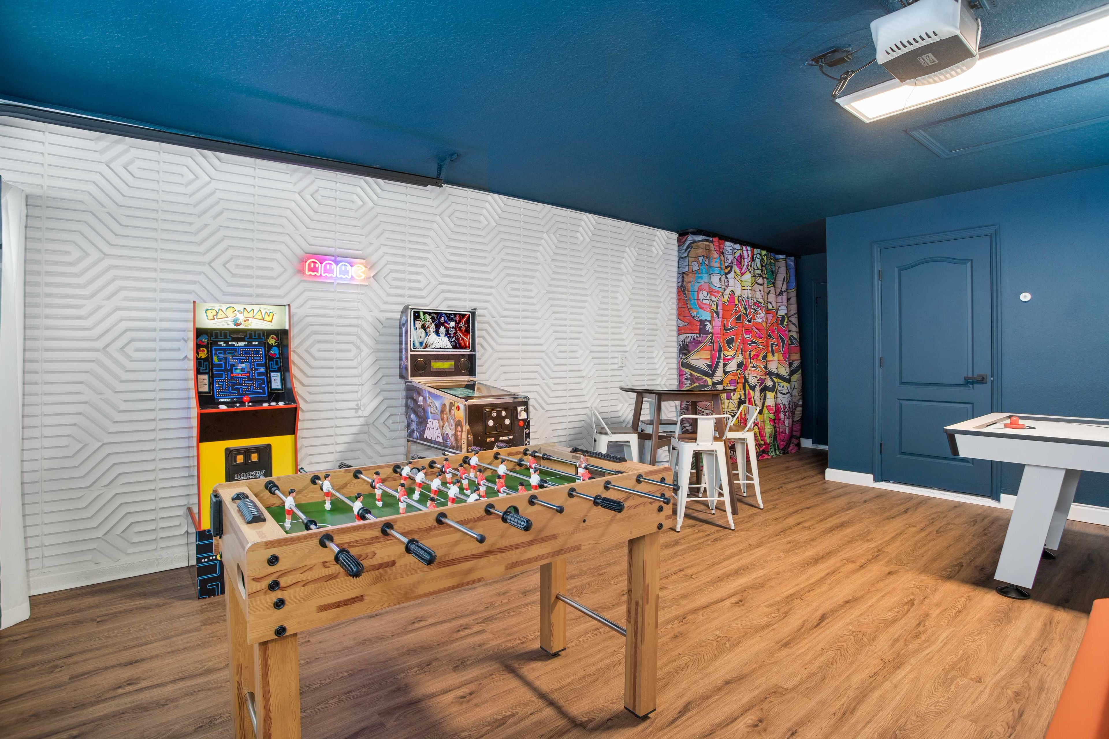 Garage | Game Room | Foosball | Air Hockey | Arcade Cabinets | Xbox One