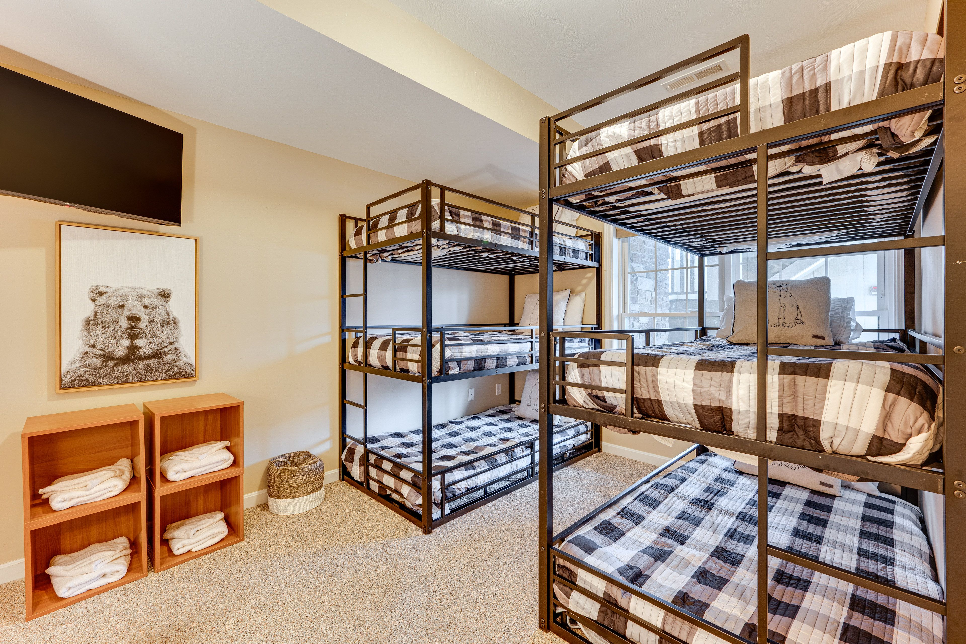 Bedroom 3 | 2 Twin Triple Bunk Beds