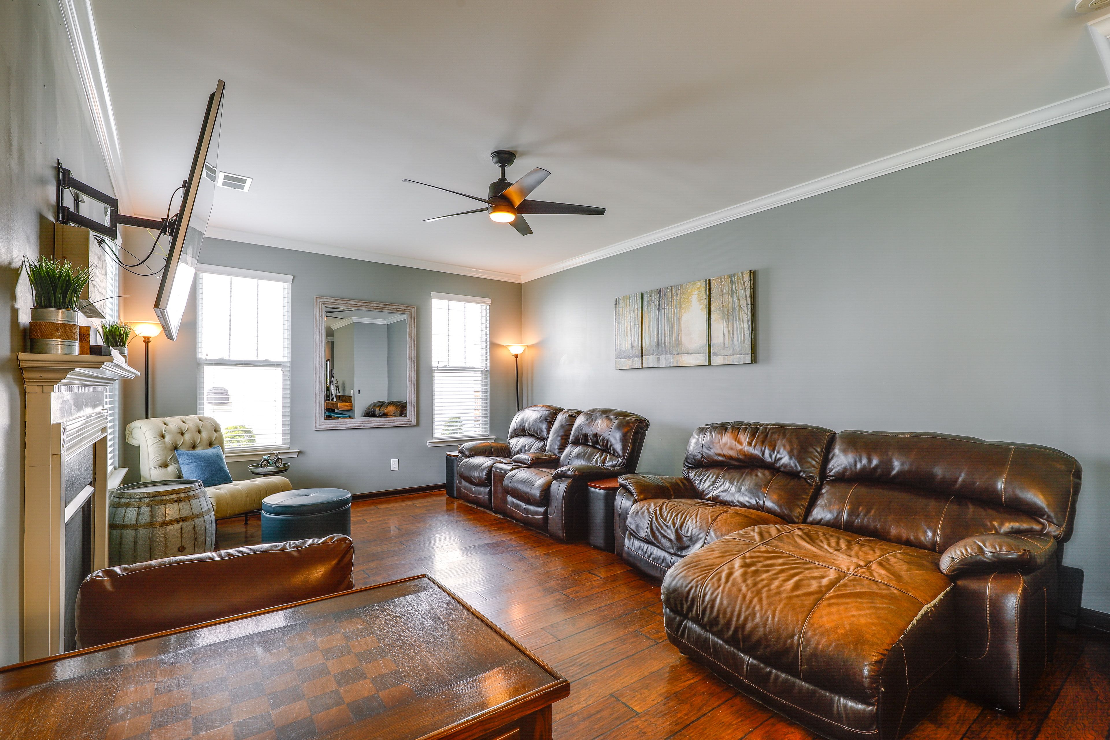 Living Room | Central A/C & Heating