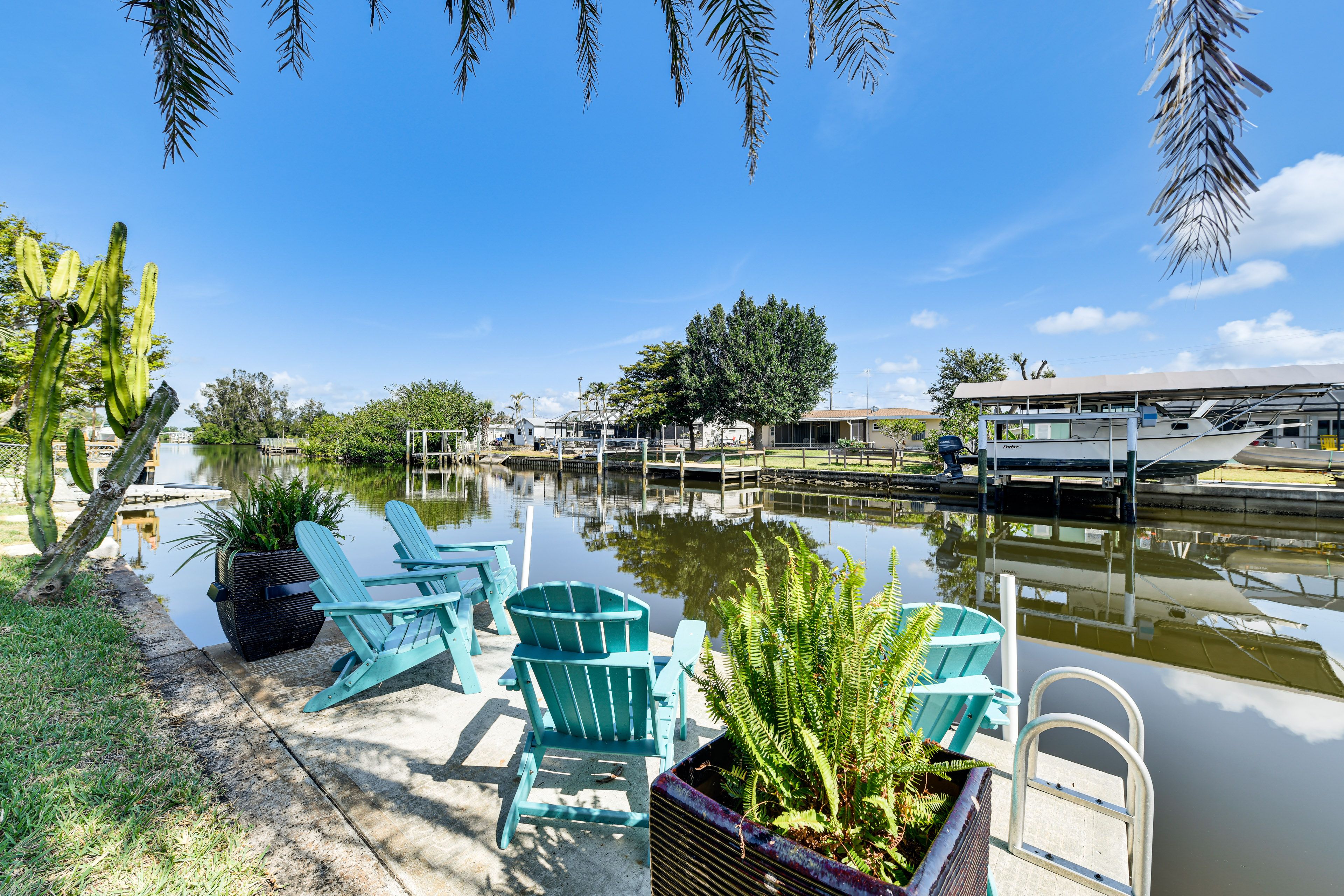 Private Dock | Saltwater Canal | Fishing