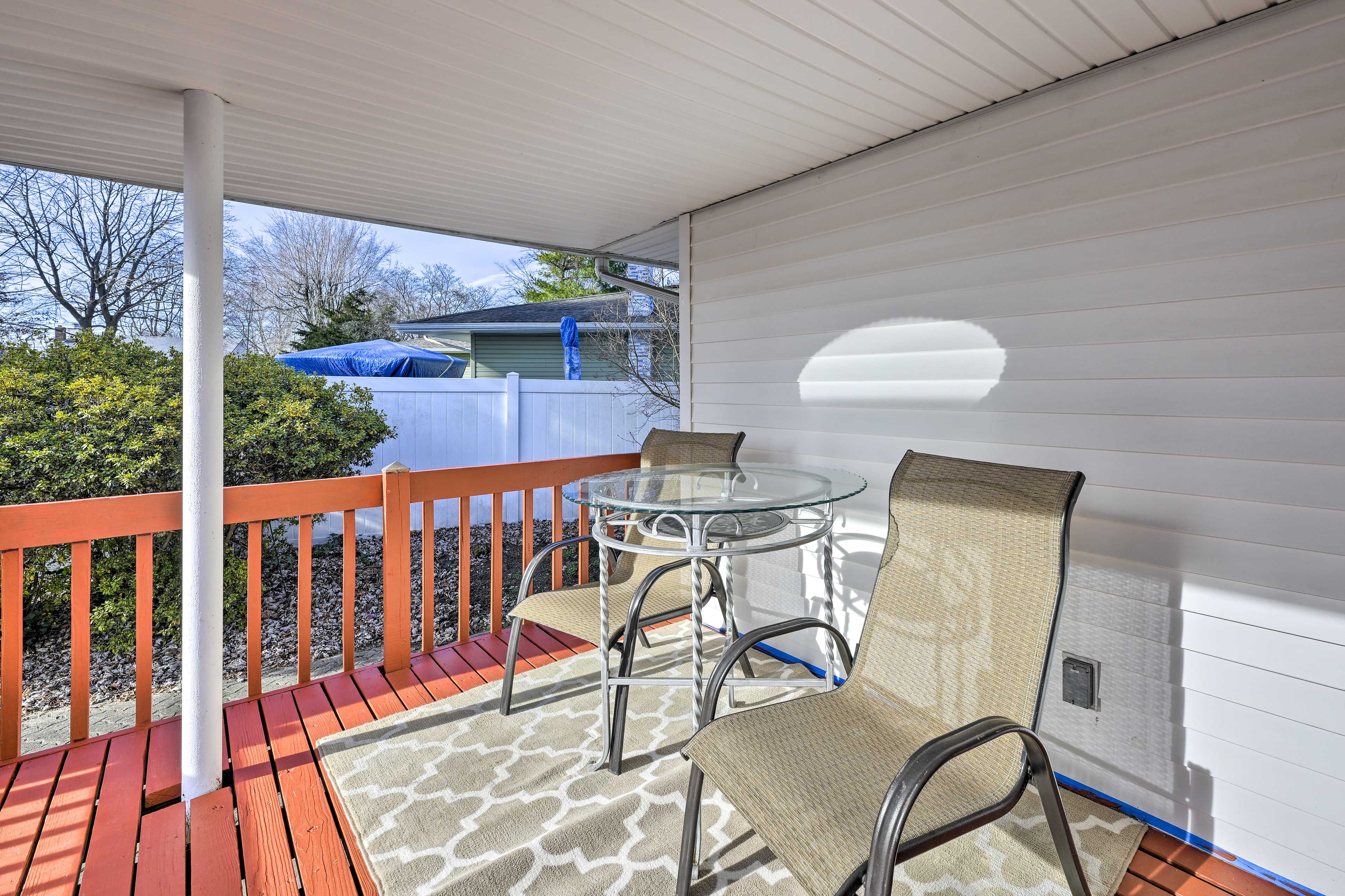 Covered Deck