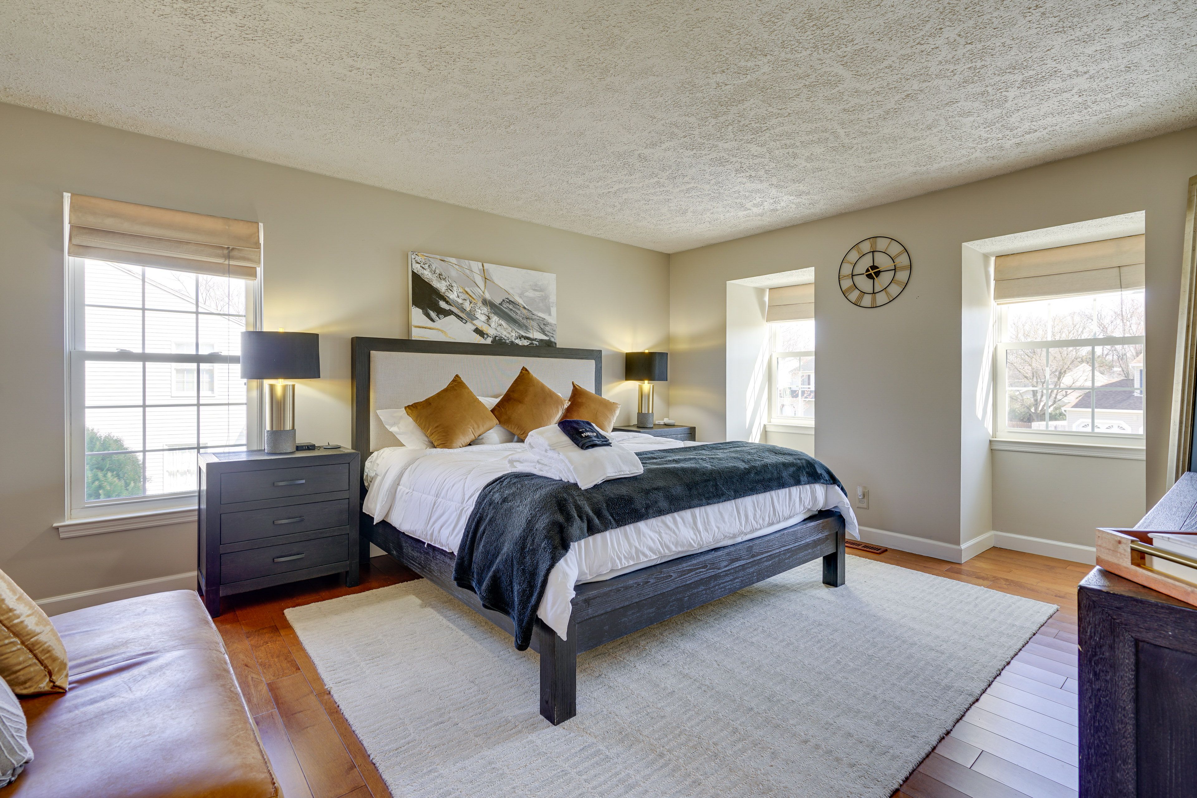 Bedroom 1 | 2nd Floor | King Bed | Linens Provided | Smart TV