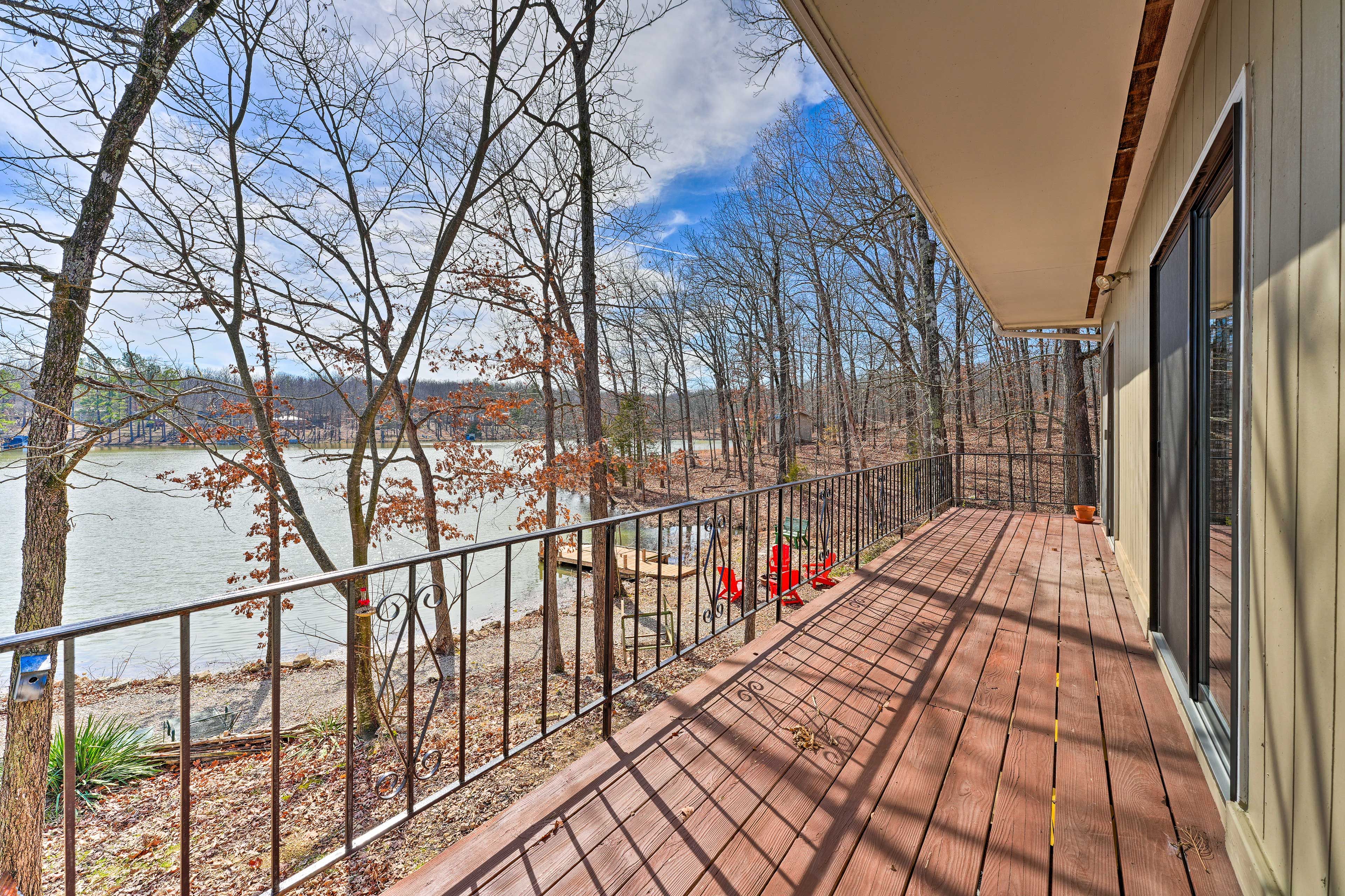 Lakefront Balcony