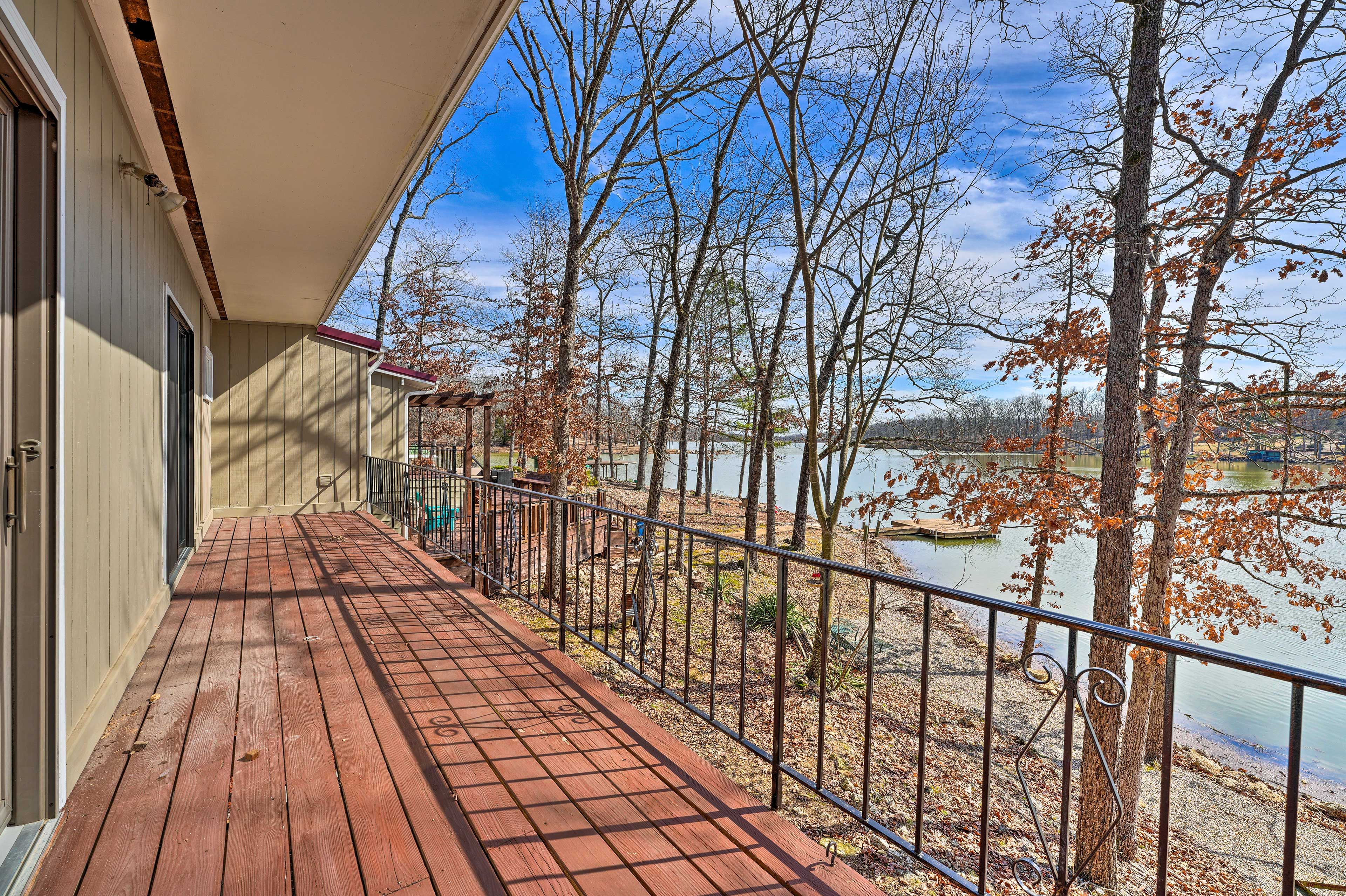 Lakefront Balcony