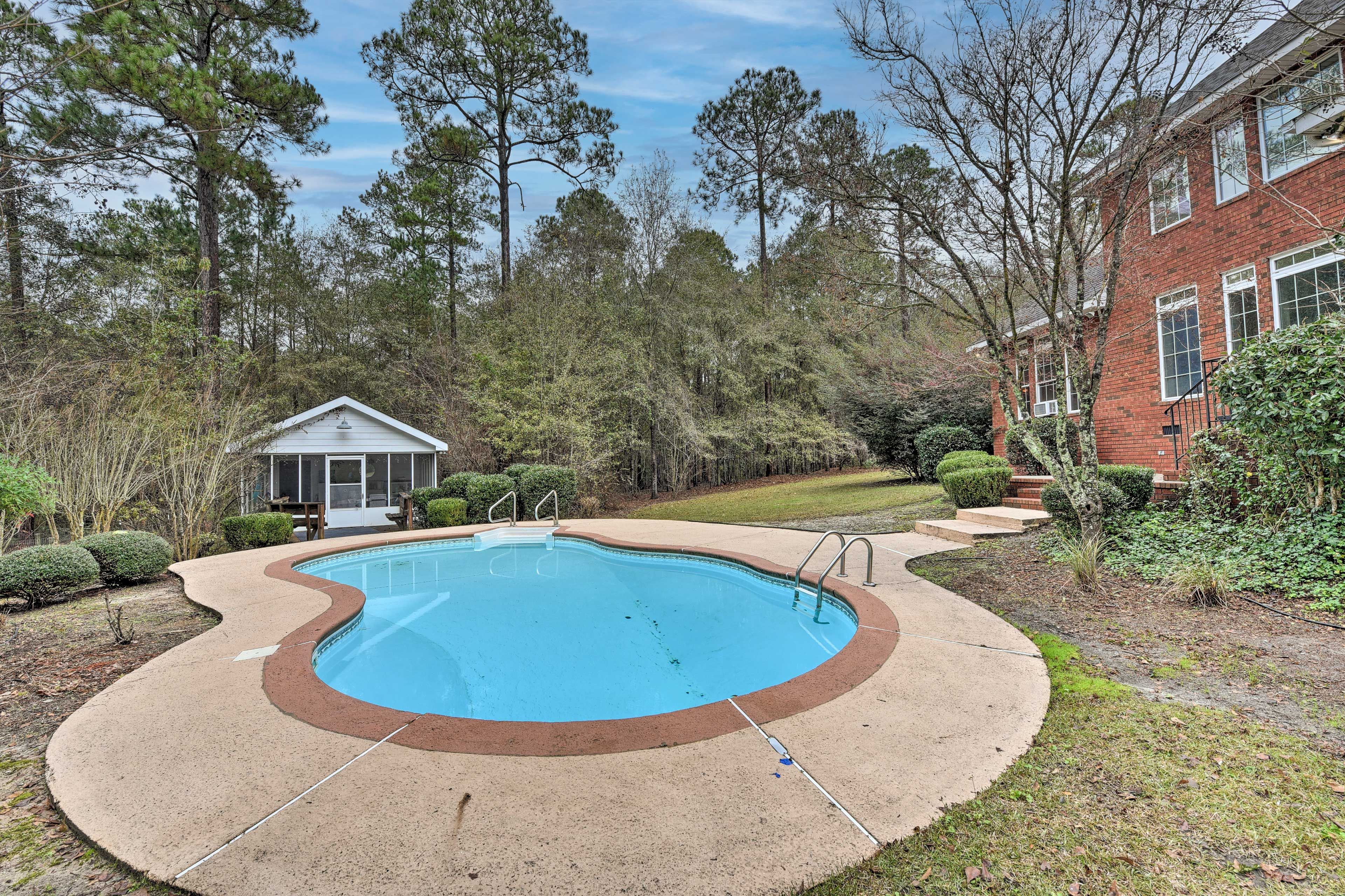 Backyard | Pool (Depth 4'-8')