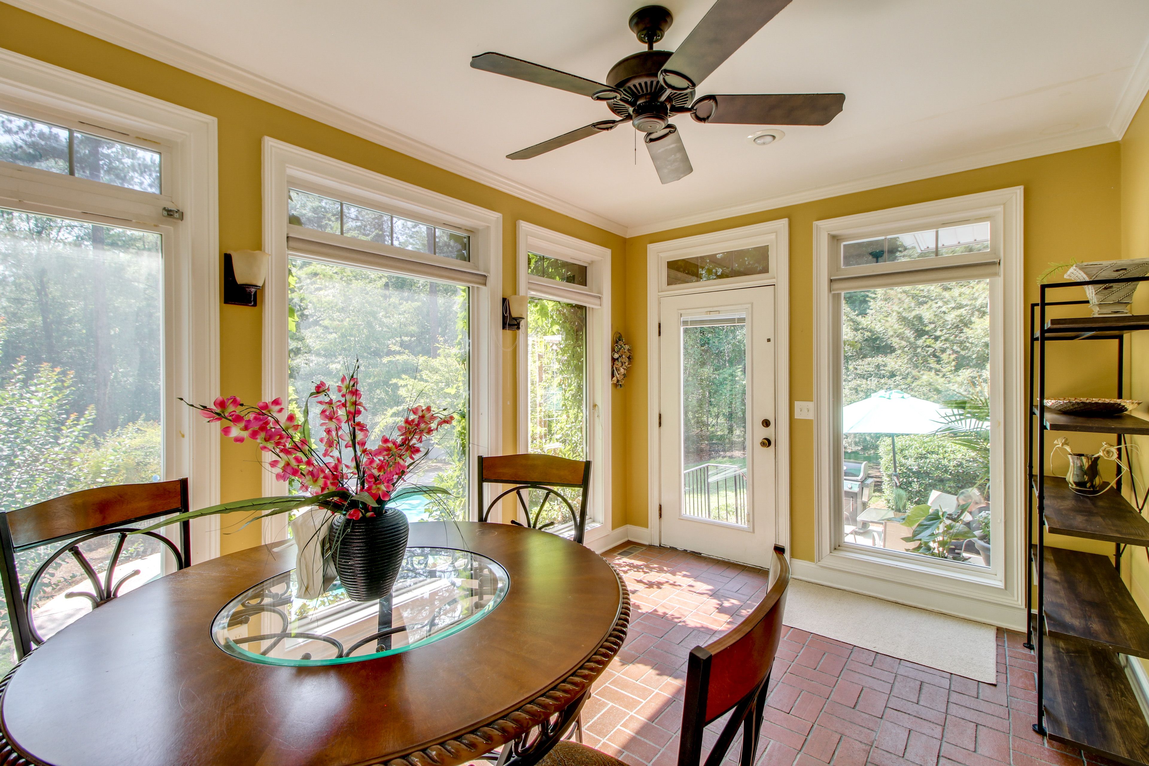 Sunroom | Dining Area | Patio Access