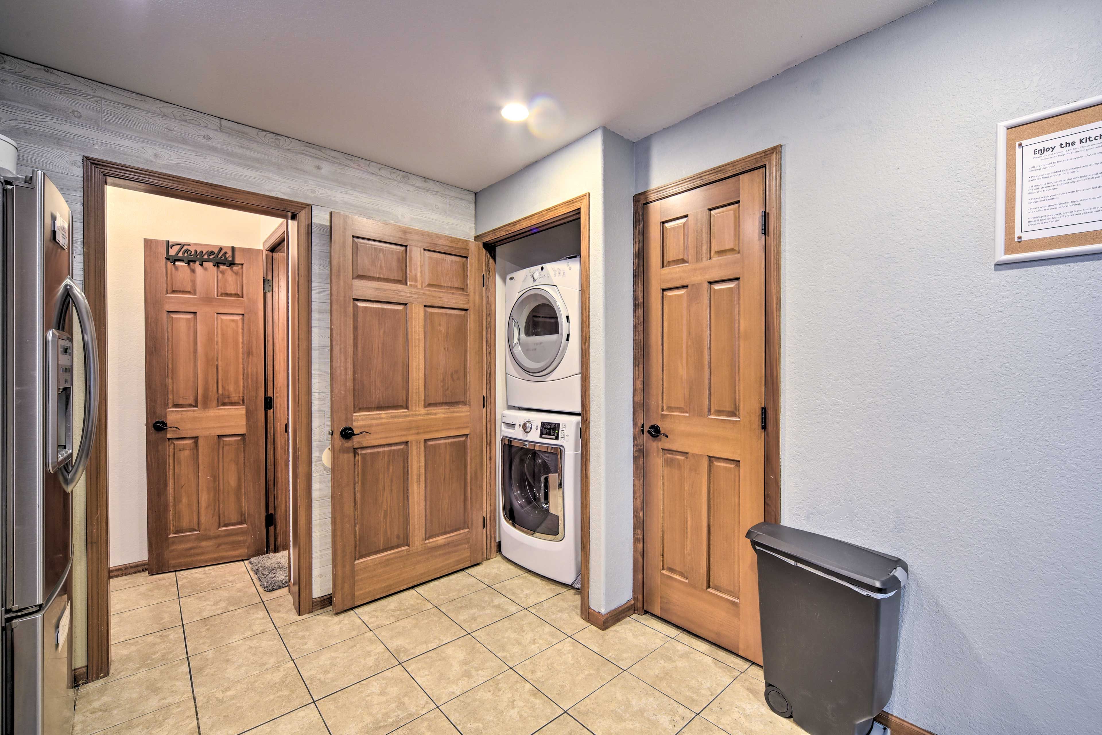 Laundry Area | Washer/Dryer | Laundry Detergent | Iron/Board